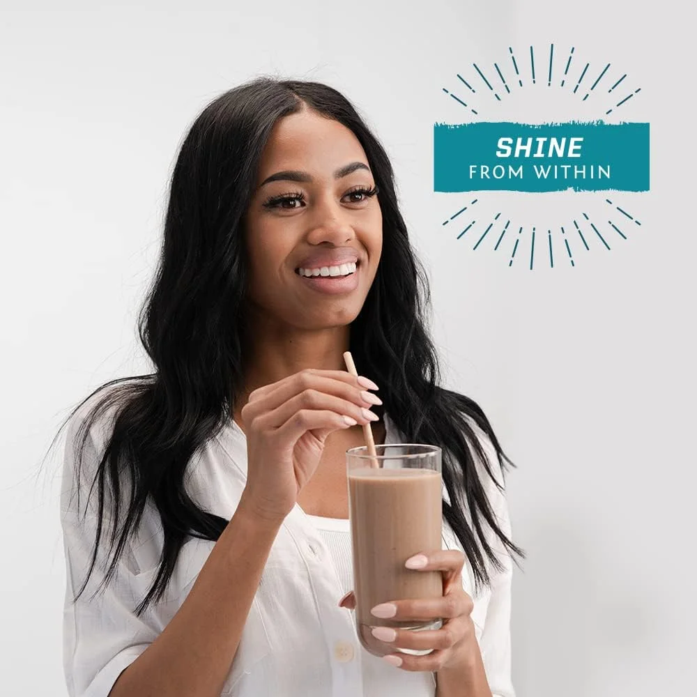 پودر پروتئین کلاژن وگان برای زنان، پودر کلاژن گیاهی سیلیکا با طعم قهوه، حاوی ویتامینهای وگان برای مو، پوست و ناخن، غیر تراریخته، بدون شکر افزوده، سویا، لبنیات و گلوتن (قهوه، 20 سروینگ) پودر پروتئین کلاژن وگان برای زنان، پودر کلاژن گیاهی سیلیکا با طعم قهوه، حاوی ویتامینهای وگان برای مو، پوست و ناخن، غیر تراریخته، بدون شکر افزوده، سویا، لبنیات و گلوتن (قهوه، 20 سروینگ)