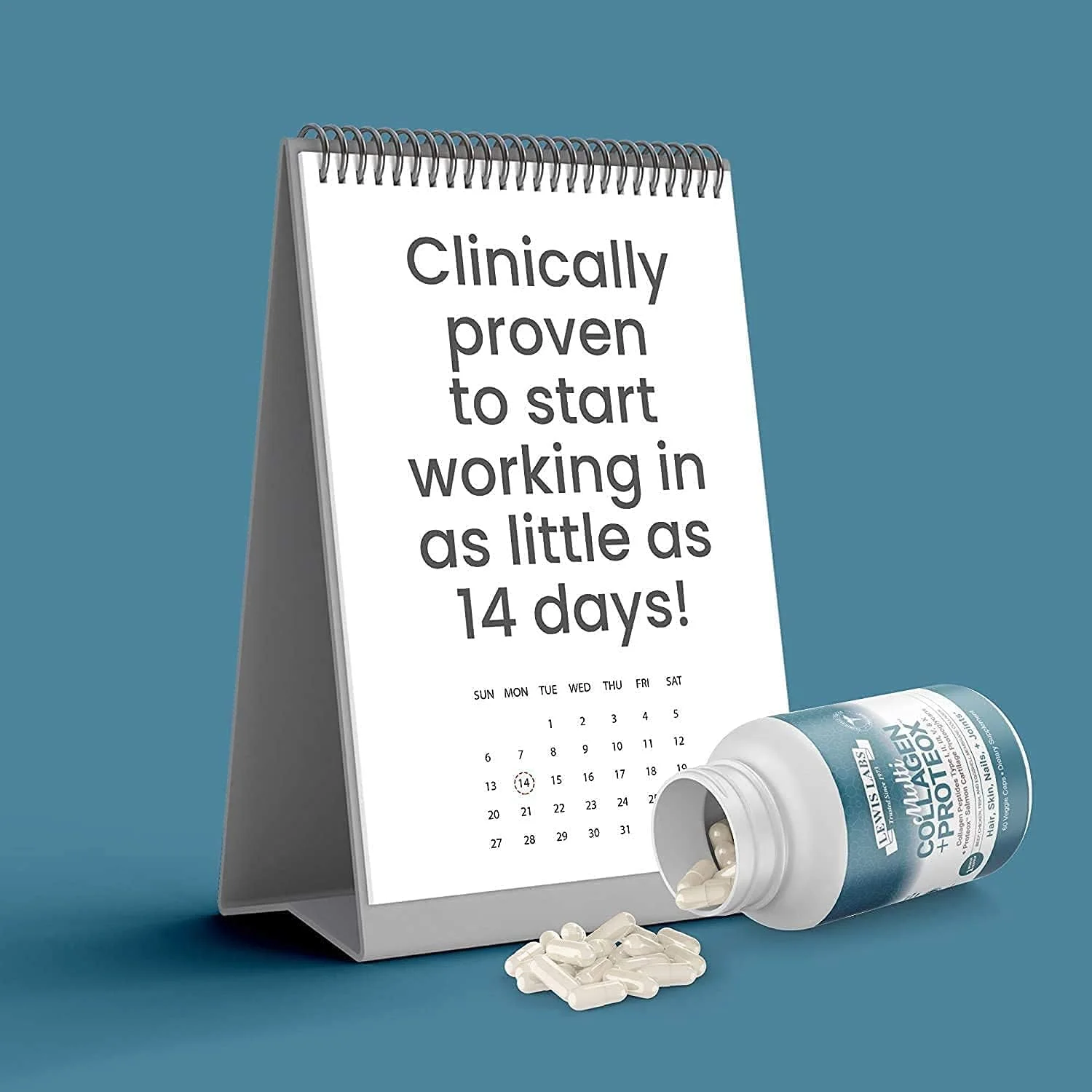 قرص های کلاژن تقویت شده (انواع I، II، III، V، X) | پپتیدهای کلاژن تغذیه شده با علف و پروتئواکس برای حداکثر جذب و مزایا | پروتئین هیدرولیز شده اسید آمینه کتو پرایمال برای سلامت مو، ناخن، پوست و مفاصل قرص های کلاژن تقویت شده (انواع I، II، III، V، X) | پپتیدهای کلاژن تغذیه شده با علف و پروتئواکس برای حداکثر جذب و مزایا | پروتئین هیدرولیز شده اسید آمینه کتو پرایمال برای سلامت مو، ناخن، پوست و مفاصل