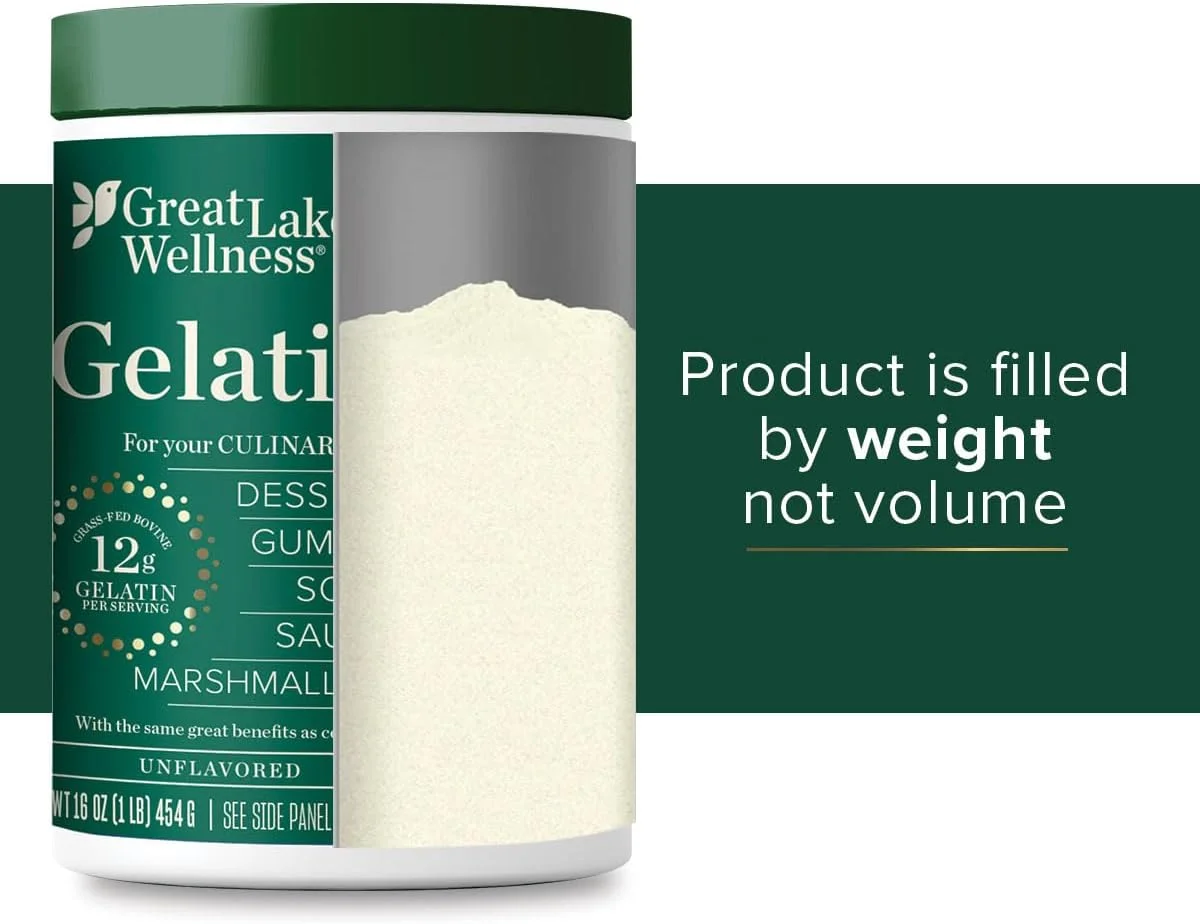 ژلاتین گاو ولنس گریت لیکس، مراقبت از مفاصل کلاژن، بدون طعم، 454 گرم ژلاتین گاو ولنس گریت لیکس، مراقبت از مفاصل کلاژن، بدون طعم، 454 گرم