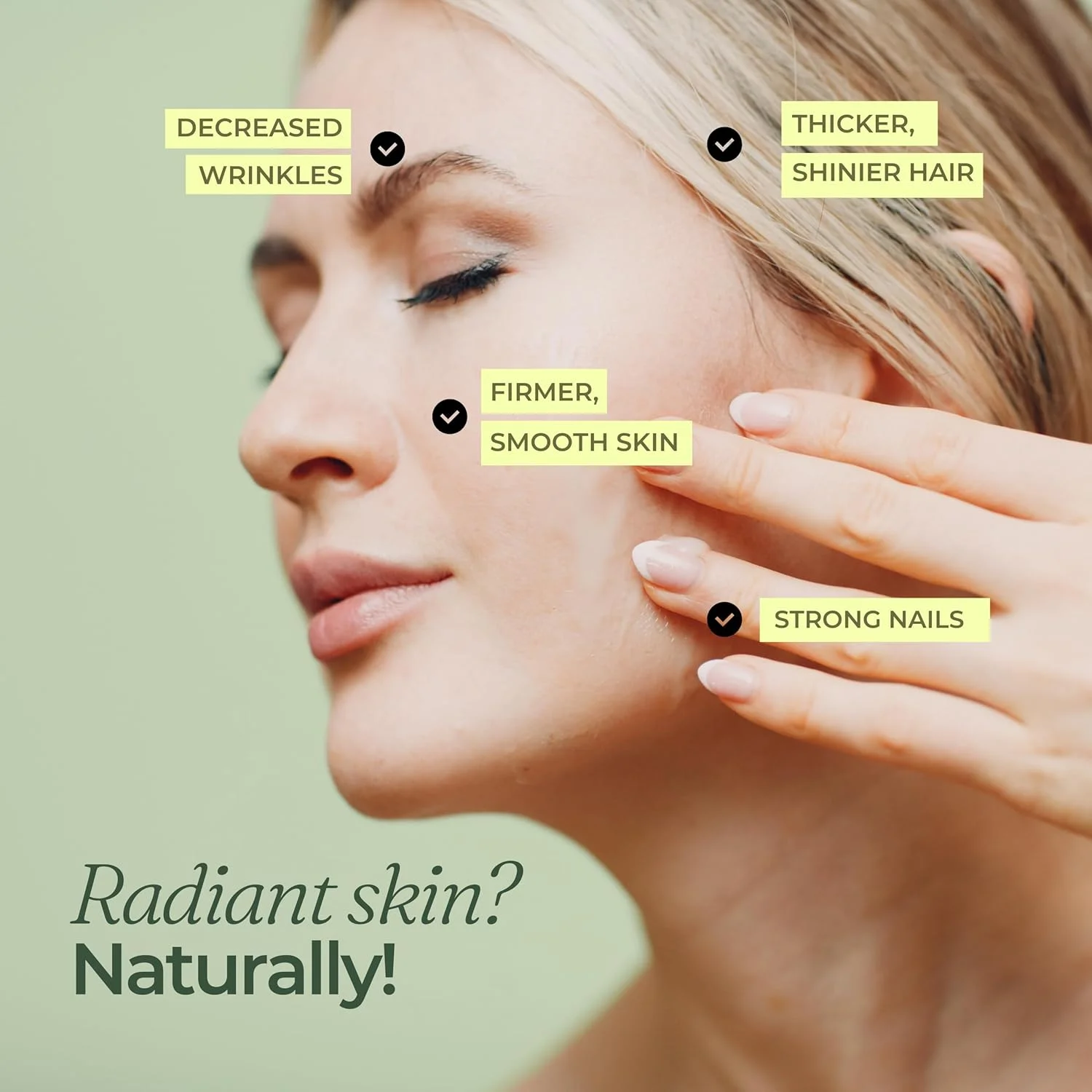 پودر پپتیدهای کلاژن هیدرولیز شده - 100% خالص، تغذیه شده با علف و بدون طعم برای زنان و مردان - برای استخوان ها، مفاصل، مو و پوست سالم - کلاژنو هیدرولیزادو ان پولوو پیل، کابیو و آرتیکولاسیونز پودر پپتیدهای کلاژن هیدرولیز شده - 100% خالص، تغذیه شده با علف و بدون طعم برای زنان و مردان - برای استخوان ها، مفاصل، مو و پوست سالم - کلاژنو هیدرولیزادو ان پولوو پیل، کابیو و آرتیکولاسیونز