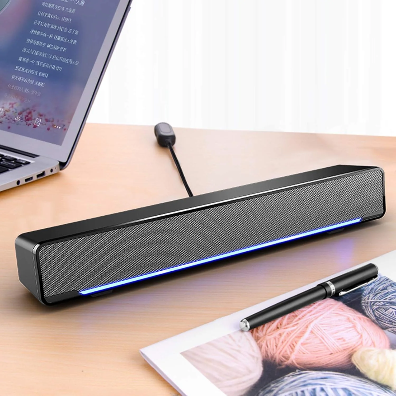 اسپیکر کامپیوتر سیمی USB مدل HELEMIY V-196، ساب ووفر استریو، پخش کننده موسیقی قدرتمند، صدای فراگیر باس، ورودی 3.5 میلی متری صدا برای کامپیوتر، لپ تاپ، تلفن هوشمند، تبلت، MP3، MP4 اسپیکر کامپیوتر سیمی USB مدل HELEMIY V-196، ساب ووفر استریو، پخش کننده موسیقی قدرتمند، صدای فراگیر باس، ورودی 3.5 میلی متری صدا برای کامپیوتر، لپ تاپ، تلفن هوشمند، تبلت، MP3، MP4
