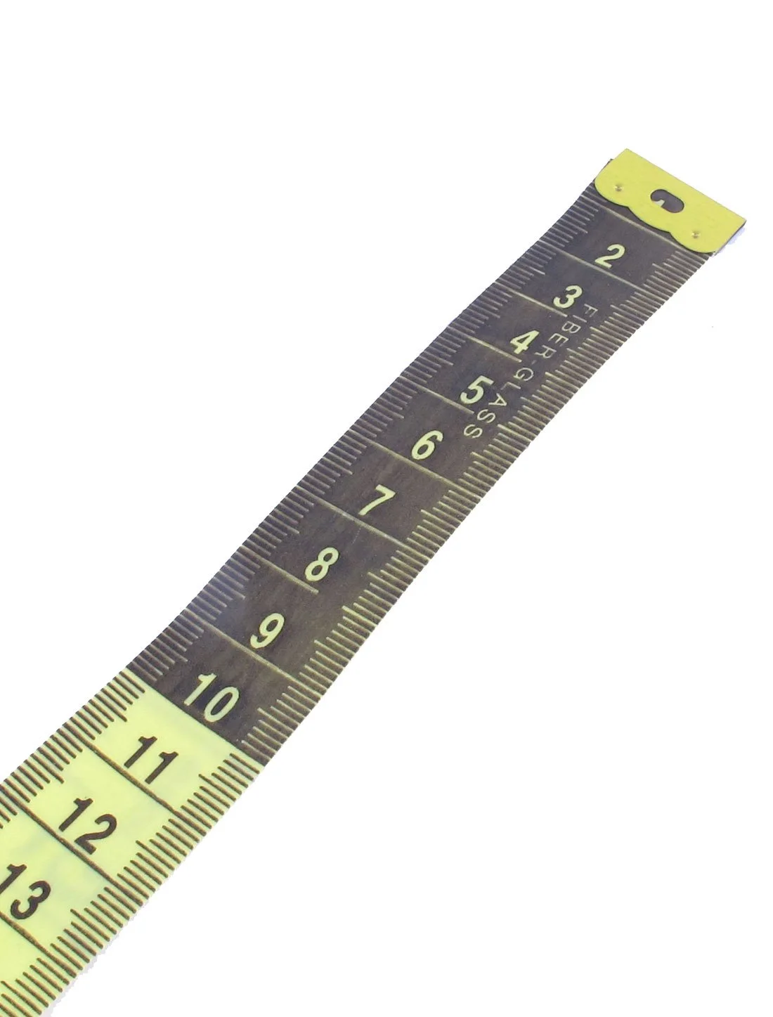 Aexit خیاطی (سخت افزار خانگی) ابزار اندازه گیری پارچه رژیمی خیاطی نوار خط کش صاف نرم زرد (95ry519qf753) 1.5M 60"