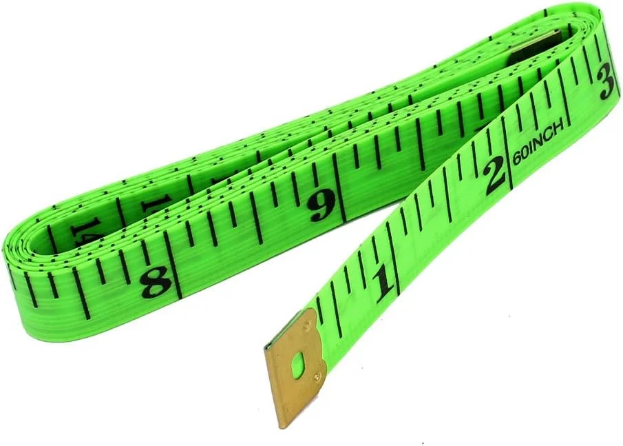 Aexit متر نواری پارچه ای خیاطی فایبرگلاس 150 سانتی متری (60 اینچی)