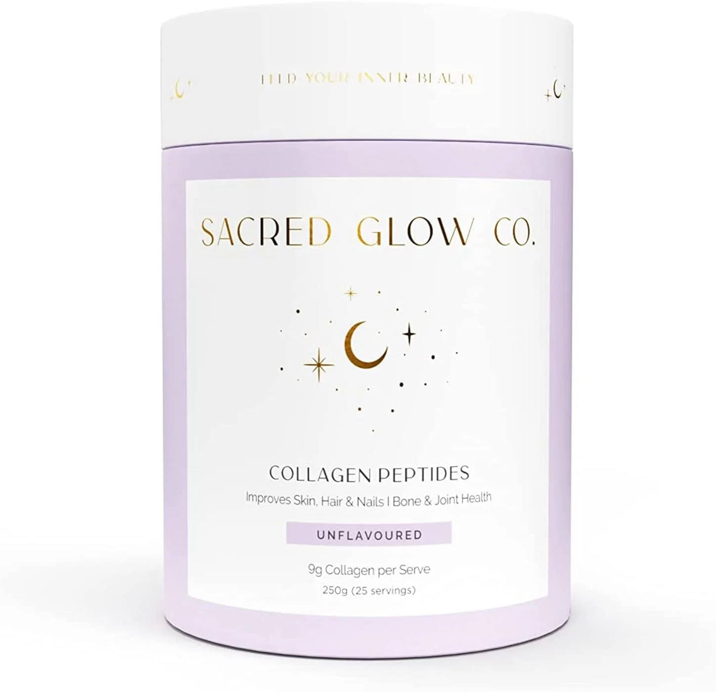 پودر پپتیدهای کلاژن Sacred Glow Co. - 250 گرم (25 سروینگ) - پپتیدهای کلاژن گاوی تغذیه شده با علف - بدون طعم و بدون مزه پس از مصرف - 9 گرم کلاژن خالص در هر سروینگ پودر پپتیدهای کلاژن Sacred Glow Co. - 250 گرم (25 سروینگ) - پپتیدهای کلاژن گاوی تغذیه شده با علف - بدون طعم و بدون مزه پس از مصرف - 9 گرم کلاژن خالص در هر سروینگ
