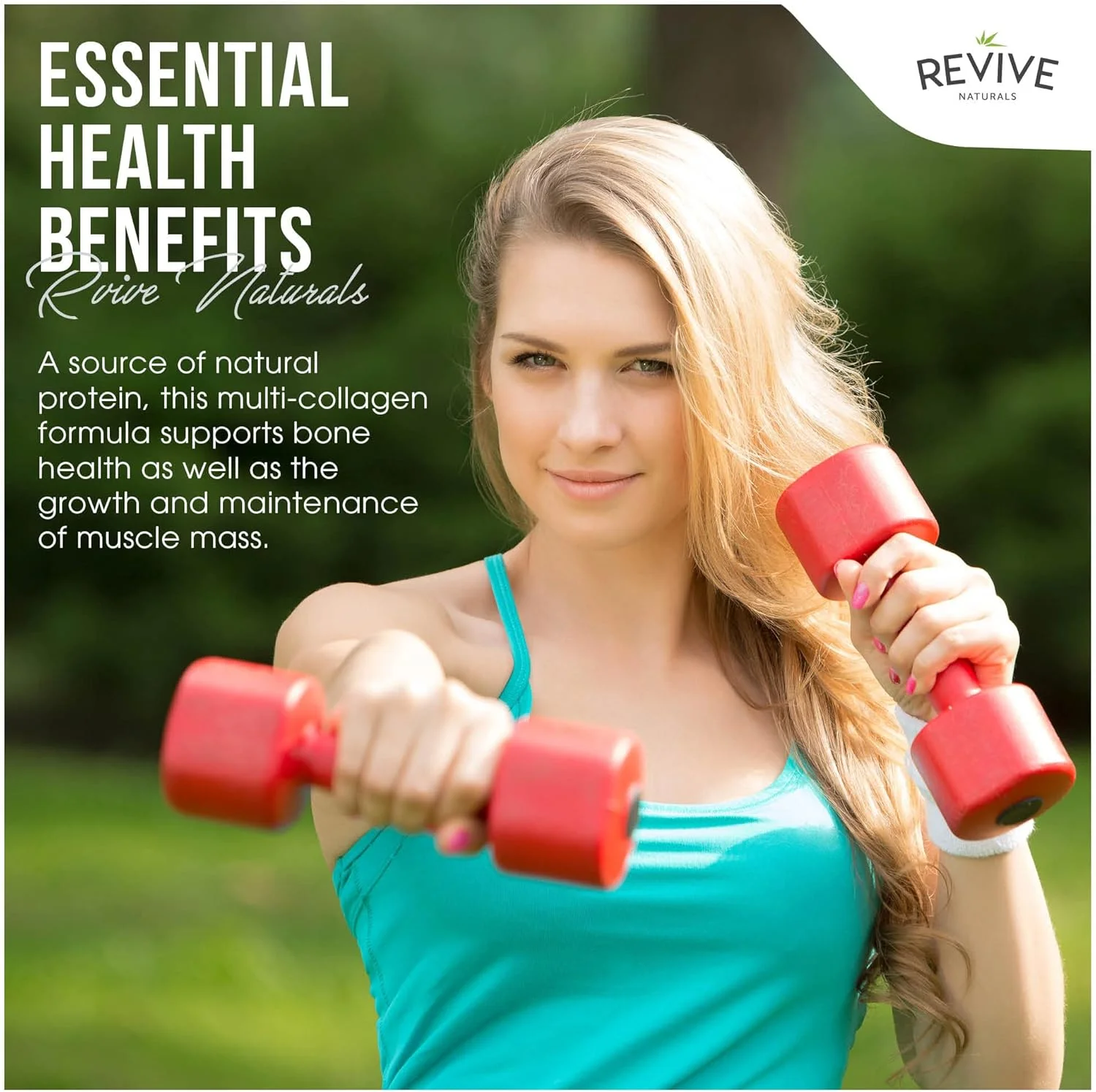 پودر کلاژن هیدرولیز شده چندگانه Revive Naturals (113 گرم) - انواع I، II، III، V & X - کلاژن پپتیدهای گاوی تغذیه شده با علف، مرغ آزاد و پوسته تخم مرغ، غیر GMO، بدون گلوتن. پودر کلاژن هیدرولیز شده چندگانه Revive Naturals (113 گرم) - انواع I، II، III، V & X - کلاژن پپتیدهای گاوی تغذیه شده با علف، مرغ آزاد و پوسته تخم مرغ، غیر GMO، بدون گلوتن.