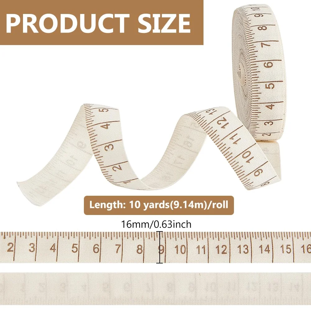 نوار اندازه گیری 9.14 متری BENECREAT، نوار روبانی 1.5 سانتی متری، نوار اریب، نوار اندازه گیری چاپی برای خیاطی، کاهش وزن، اندازه گیری دور کمر، خیاطی و صنایع دستی نوار اندازه گیری 9.14 متری BENECREAT، نوار روبانی 1.5 سانتی متری، نوار اریب، نوار اندازه گیری چاپی برای خیاطی، کاهش وزن، اندازه گیری دور کمر، خیاطی و صنایع دستی