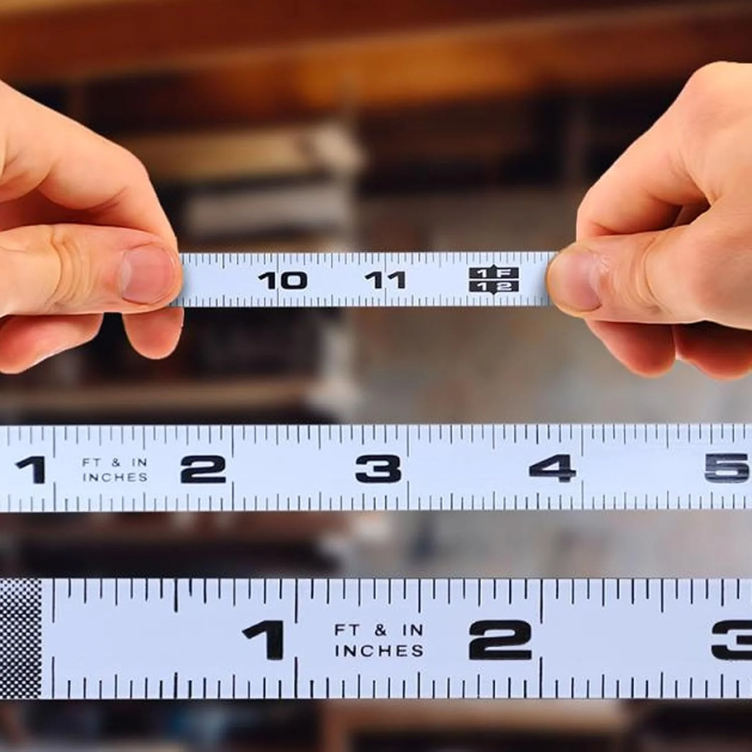 متر نواری خود چسب فولاد کربنی 3.6 متری جهت معکوس، خط کش میز کار قابل برش، جمع و جور و قابل حمل برای صنایع دستی، پردازش مبلمان، دکوراسیون منزل، نجاری متر نواری خود چسب فولاد کربنی 3.6 متری جهت معکوس، خط کش میز کار قابل برش، جمع و جور و قابل حمل برای صنایع دستی، پردازش مبلمان، دکوراسیون منزل، نجاری