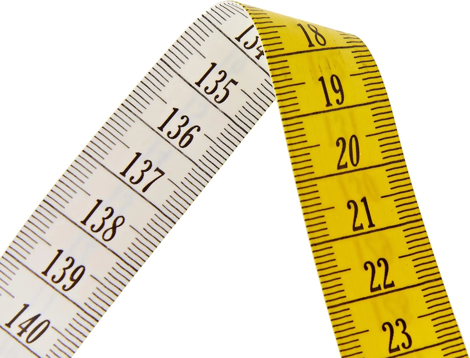 متر خیاطی 150 سانتی متری گلورکس مدل 5 2001 31 با مقیاس سانتی متر / رویه زرد / پشت سفید با علامت گذاری سیاه / قاب فلزی در انتها / چند رنگ متر خیاطی 150 سانتی متری گلورکس مدل 5 2001 31 با مقیاس سانتی متر / رویه زرد / پشت سفید با علامت گذاری سیاه / قاب فلزی در انتها / چند رنگ