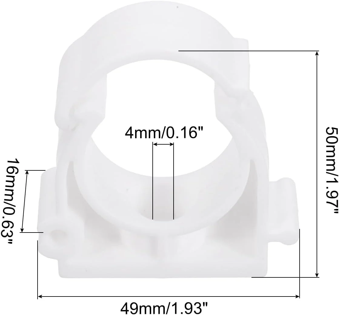سورسینگ مپ 20 عدد بست لوله PPR نوع U، گیره های اتصال دهنده، قطر داخلی 32 میلی متر، سفید، اتصال سریع، مناسب برای شیلنگ، لوله برق، مبلمان منزل، تفنگ میخکوب، سوراخکاری سورسینگ مپ 20 عدد بست لوله PPR نوع U، گیره های اتصال دهنده، قطر داخلی 32 میلی متر، سفید، اتصال سریع، مناسب برای شیلنگ، لوله برق، مبلمان منزل، تفنگ میخکوب، سوراخکاری