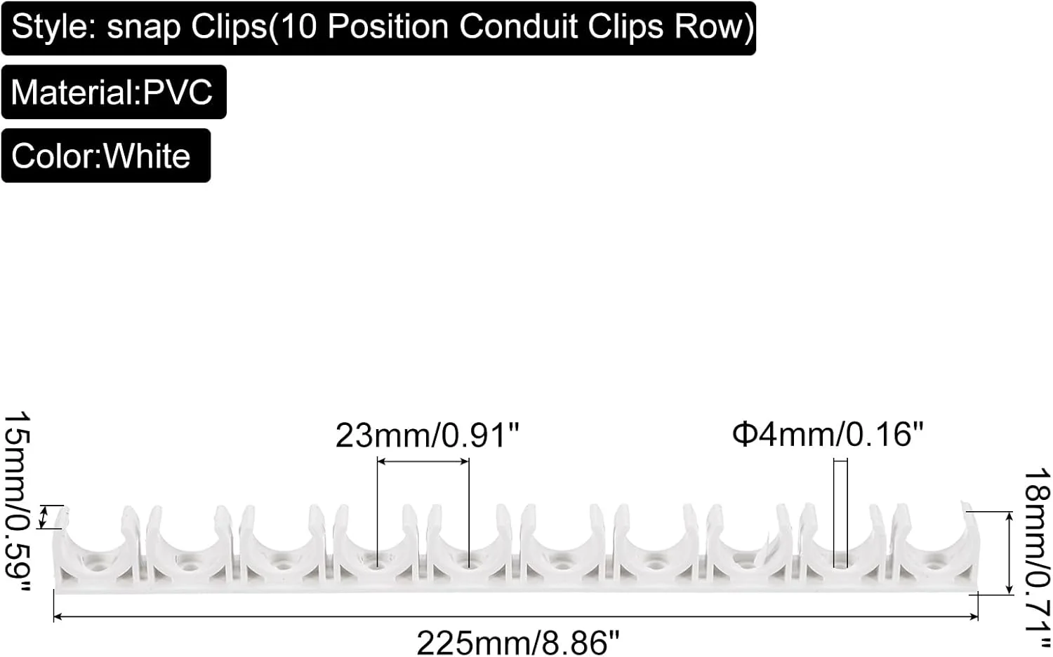 گیره بست لوله پی وی سی 10 عددی سورسیینگ مپ، گیره بست لوله نوع U با 10 شکاف، اتصالات ردیفی داخلی 16 میلی متر، اتصال سریع سفید برای شلنگ، لوله برق، مبلمان منزل گیره بست لوله پی وی سی 10 عددی سورسیینگ مپ، گیره بست لوله نوع U با 10 شکاف، اتصالات ردیفی داخلی 16 میلی متر، اتصال سریع سفید برای شلنگ، لوله برق، مبلمان منزل