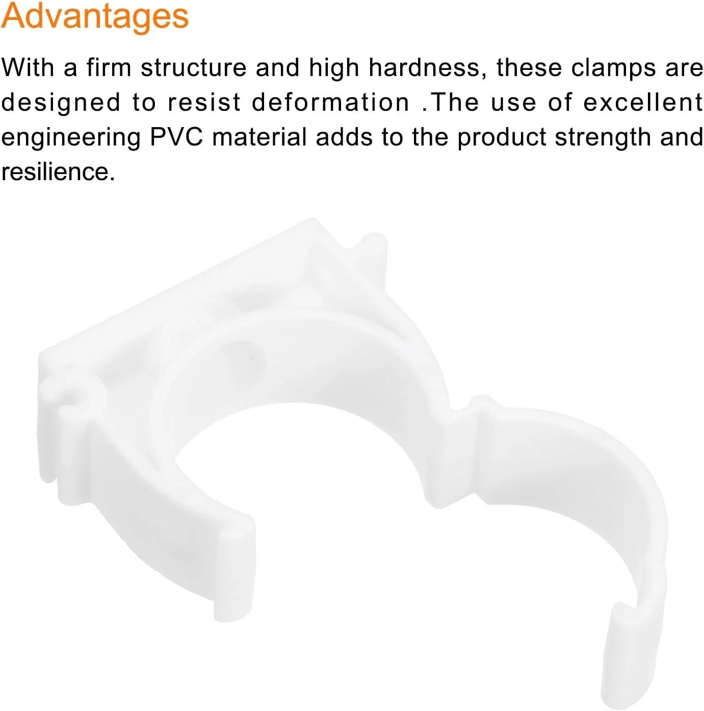 سورسینگ مپ 20 عدد بست لوله PPR نوع U، گیره های اتصال دهنده، قطر داخلی 32 میلی متر، سفید، اتصال سریع، مناسب برای شیلنگ، لوله برق، مبلمان منزل، تفنگ میخکوب، سوراخکاری سورسینگ مپ 20 عدد بست لوله PPR نوع U، گیره های اتصال دهنده، قطر داخلی 32 میلی متر، سفید، اتصال سریع، مناسب برای شیلنگ، لوله برق، مبلمان منزل، تفنگ میخکوب، سوراخکاری