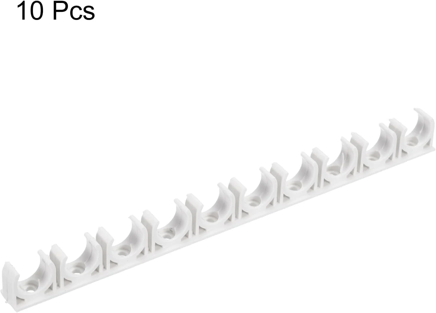 گیره بست لوله پی وی سی 10 عددی سورسیینگ مپ، گیره بست لوله نوع U با 10 شکاف، اتصالات ردیفی داخلی 16 میلی متر، اتصال سریع سفید برای شلنگ، لوله برق، مبلمان منزل گیره بست لوله پی وی سی 10 عددی سورسیینگ مپ، گیره بست لوله نوع U با 10 شکاف، اتصالات ردیفی داخلی 16 میلی متر، اتصال سریع سفید برای شلنگ، لوله برق، مبلمان منزل