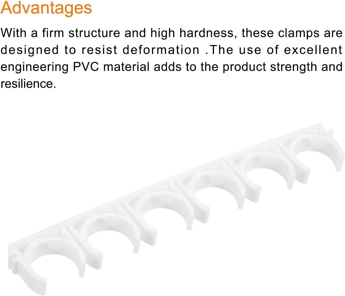 گیره لوله پی وی سی 6 شیاره سورسیینگ مپ، بسته 10 عددی، بست لوله نوع U، اتصالات گیره، ردیف داخلی 32 میلی متر، اتصال سریع سفید، برای شیلنگ، لوله برق، لوازم منزل گیره لوله پی وی سی 6 شیاره سورسیینگ مپ، بسته 10 عددی، بست لوله نوع U، اتصالات گیره، ردیف داخلی 32 میلی متر، اتصال سریع سفید، برای شیلنگ، لوله برق، لوازم منزل
