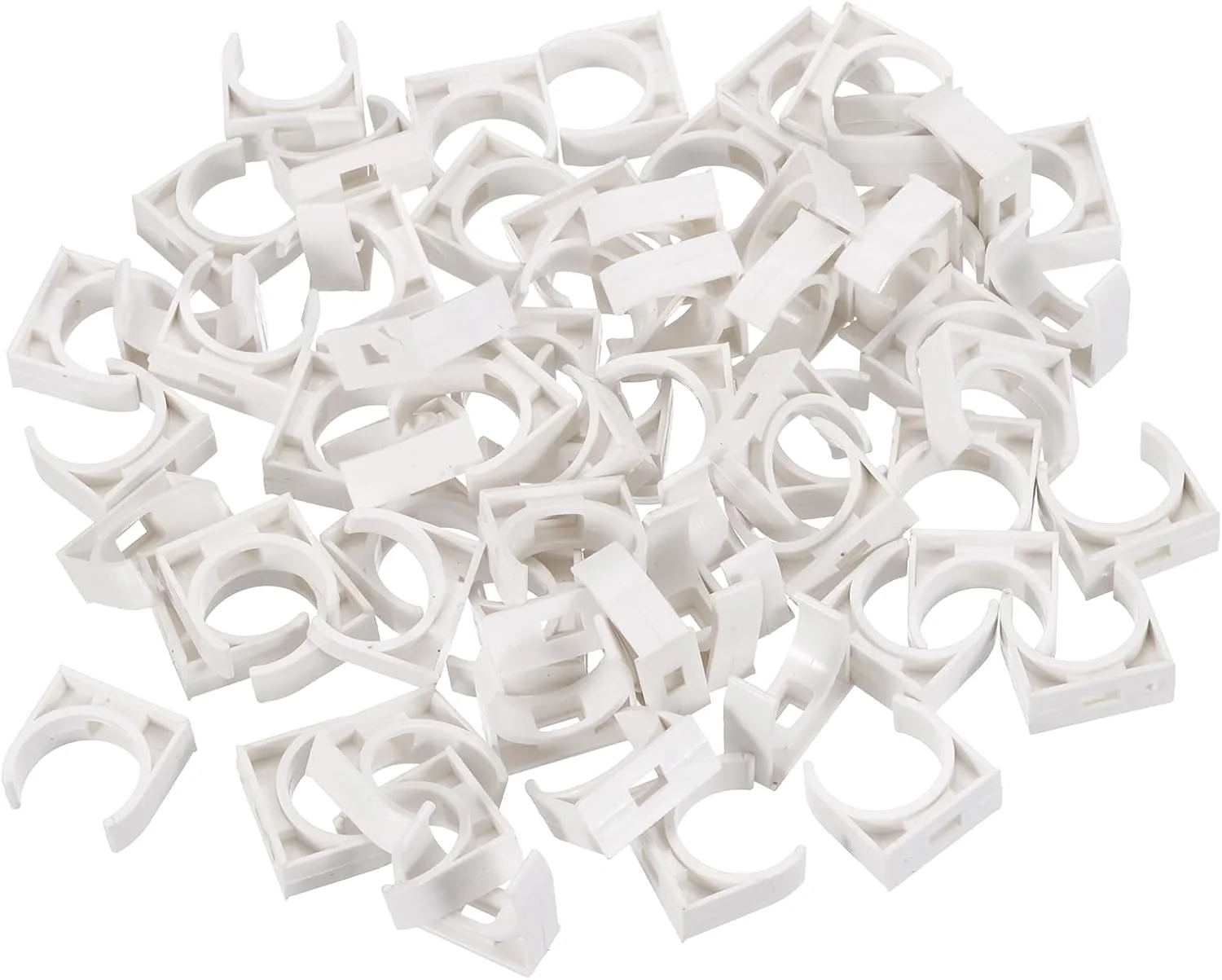 گیره بست لوله پی وی سی نوع U سورسینگ مپ، 100 عدد، اتصالات گیره ای، اتصال داخلی 25 میلی متر، سفید، اتصال سریع برای شیلنگ، لوله برق، لوازم منزل گیره بست لوله پی وی سی نوع U سورسینگ مپ، 100 عدد، اتصالات گیره ای، اتصال داخلی 25 میلی متر، سفید، اتصال سریع برای شیلنگ، لوله برق، لوازم منزل