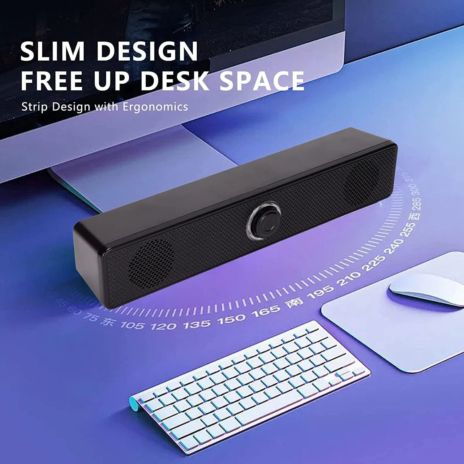 اسپیکر کامپیوتر، اسپیکرهای رومیزی USB با سیم با ورودی 3.5 میلی متری برای لپ تاپ و تبلت اسپیکر کامپیوتر، اسپیکرهای رومیزی USB با سیم با ورودی 3.5 میلی متری برای لپ تاپ و تبلت