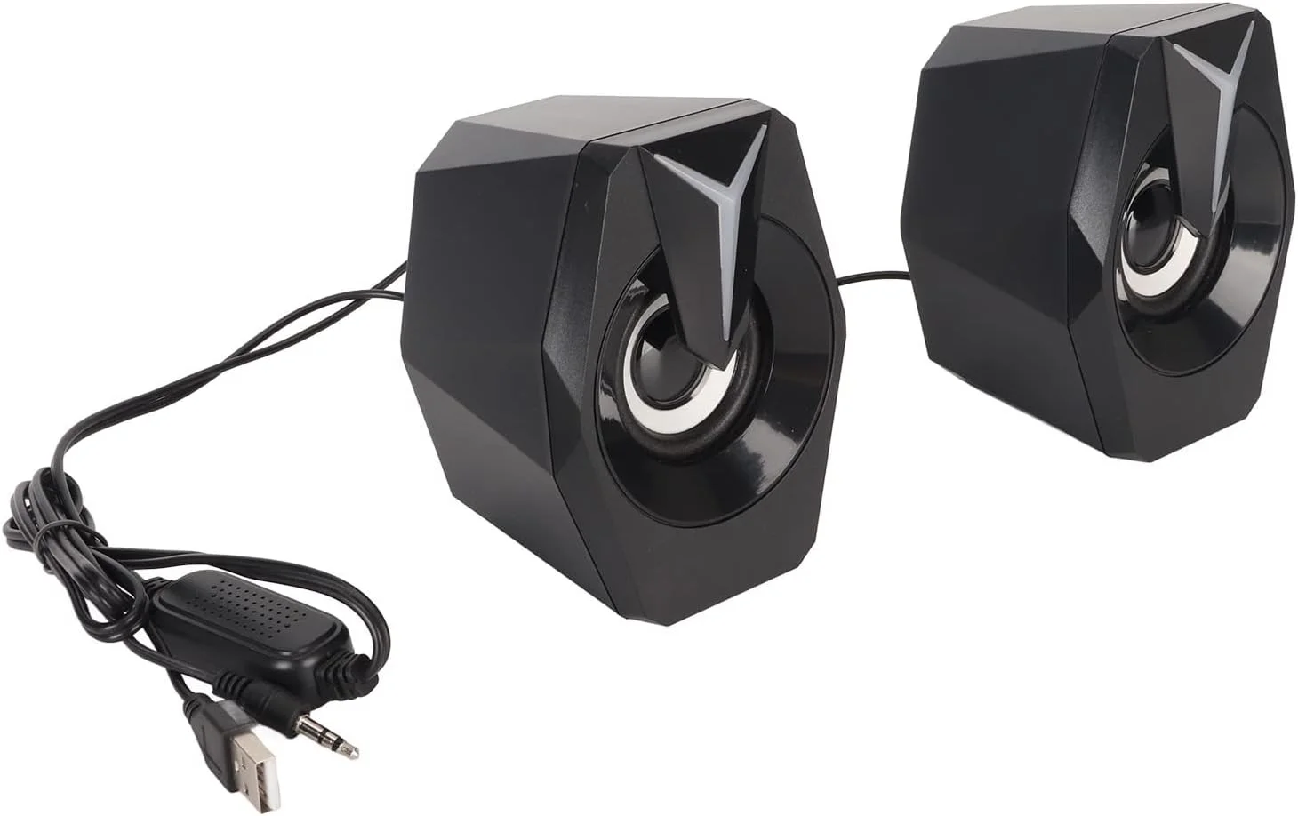 اسپیکر کامپیوتر، اسپیکر USB با نورهای RGB، اسپیکر سیمی USB با شارژ USB و رابط صوتی 3.5 میلی متری، اسپیکر ساب ووفر سیمی برای کامپیوتر رومیزی لپ تاپ (مشکی) اسپیکر کامپیوتر، اسپیکر USB با نورهای RGB، اسپیکر سیمی USB با شارژ USB و رابط صوتی 3.5 میلی متری، اسپیکر ساب ووفر سیمی برای کامپیوتر رومیزی لپ تاپ (مشکی)