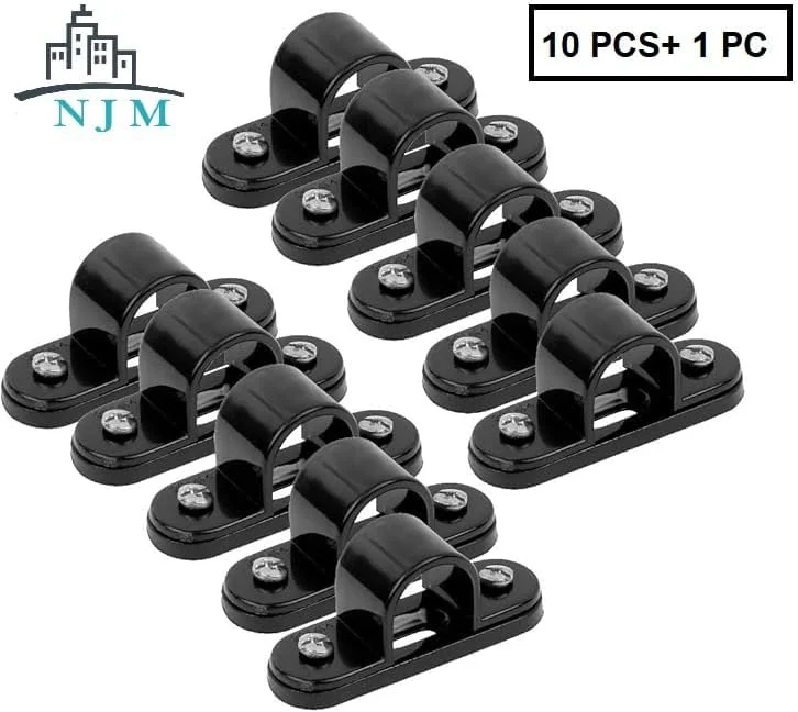 لوله و اتصالات PVC برق NJM برای سیم کشی و کابل کشی داخلی و خارجی (بسته 10+1 رایگان) (25 میلی متر، بست لوله) لوله و اتصالات PVC برق NJM برای سیم کشی و کابل کشی داخلی و خارجی (بسته 10+1 رایگان) (25 میلی متر، بست لوله)