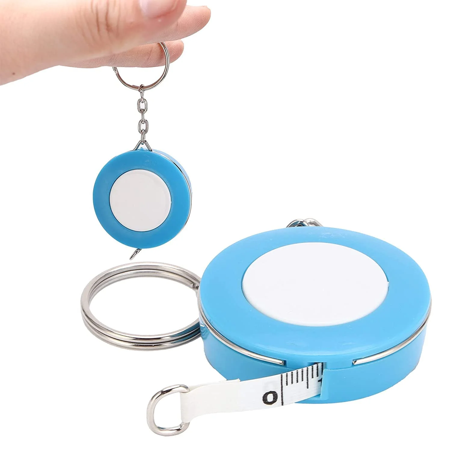 متر خیاطی نرم و بادوام 1.5 متری 150 سانتی متری، مناسب برای اندازه گیری بدن، لباس، اینچ، سانتی متر، مینی جمع شونده با قفل پین و دکمه فشاری، 1 عدد متر خیاطی نرم و بادوام 1.5 متری 150 سانتی متری، مناسب برای اندازه گیری بدن، لباس، اینچ، سانتی متر، مینی جمع شونده با قفل پین و دکمه فشاری، 1 عدد