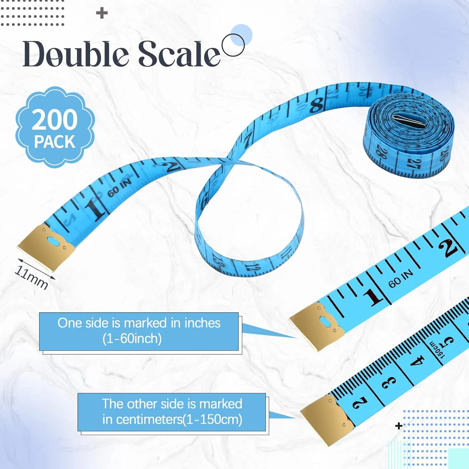 200 عدد متر خیاطی نرم، متر نواری وینیل برای اندازه گیری بدن، خط کش نواری انعطاف پذیر برای کاهش وزن، خیاطی پارچه، اندازه گیری لباس، مقیاس دوگانه 150 سانتی متر / 60 اینچ، صورتی، زرد، آبی، قرمز 200 عدد متر خیاطی نرم، متر نواری وینیل برای اندازه گیری بدن، خط کش نواری انعطاف پذیر برای کاهش وزن، خیاطی پارچه، اندازه گیری لباس، مقیاس دوگانه 150 سانتی متر / 60 اینچ، صورتی، زرد، آبی، قرمز