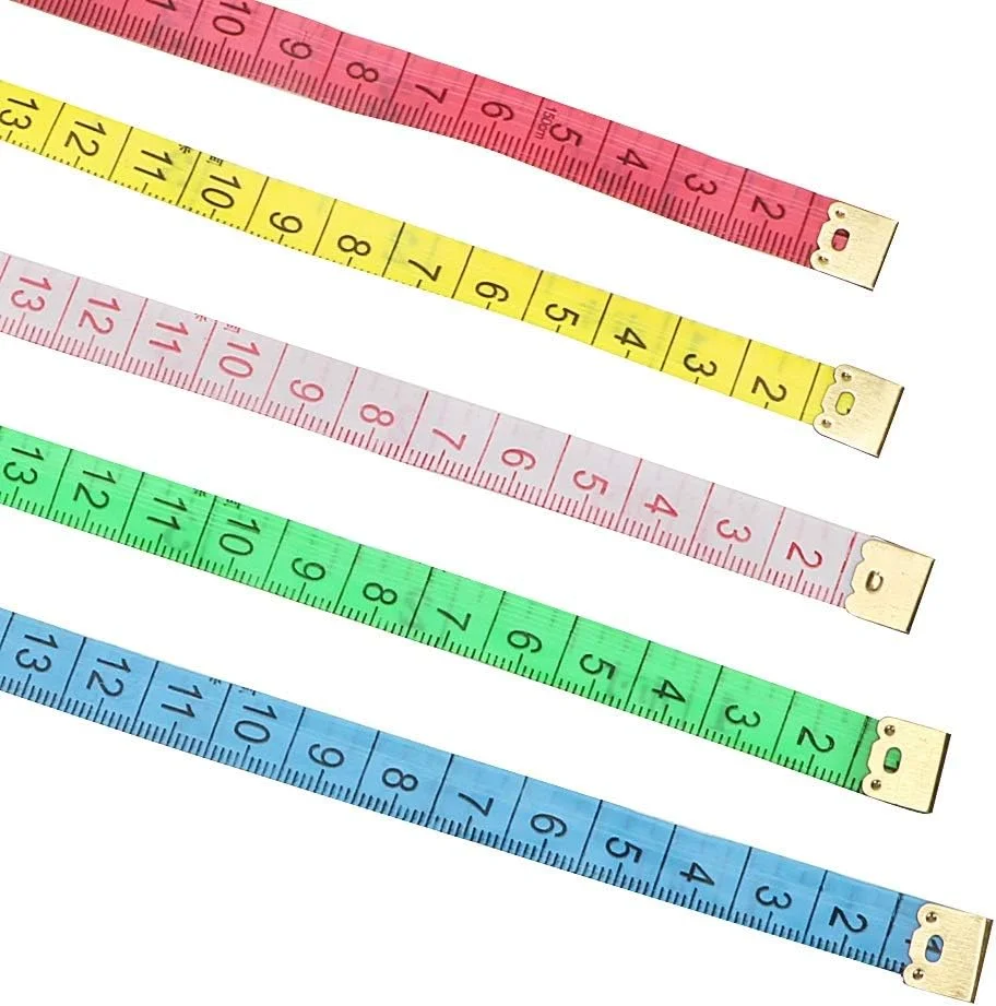 متر نواری قابل حمل 150 سانتی متری، جیبی، خیاطی، ابزار اندازه گیری، مدل 6JC83