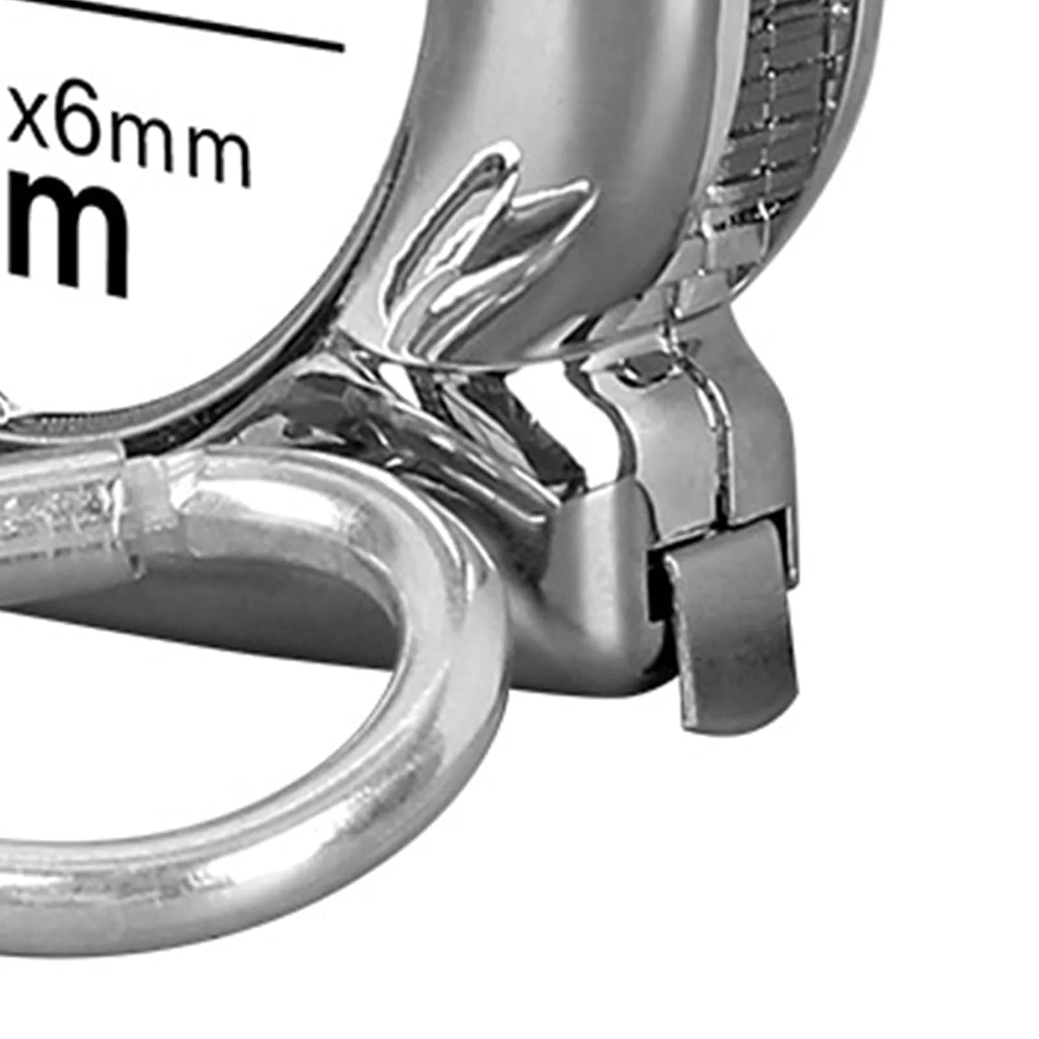 جاکلیدی متر نواری فولادی قابل حمل یکپارچهسازی با سیستمعامل با مقیاس واضح، فولاد کربنی بادوام، ابزار اندازه گیری جمع و جور و کاربردی برای استفاده روزمره