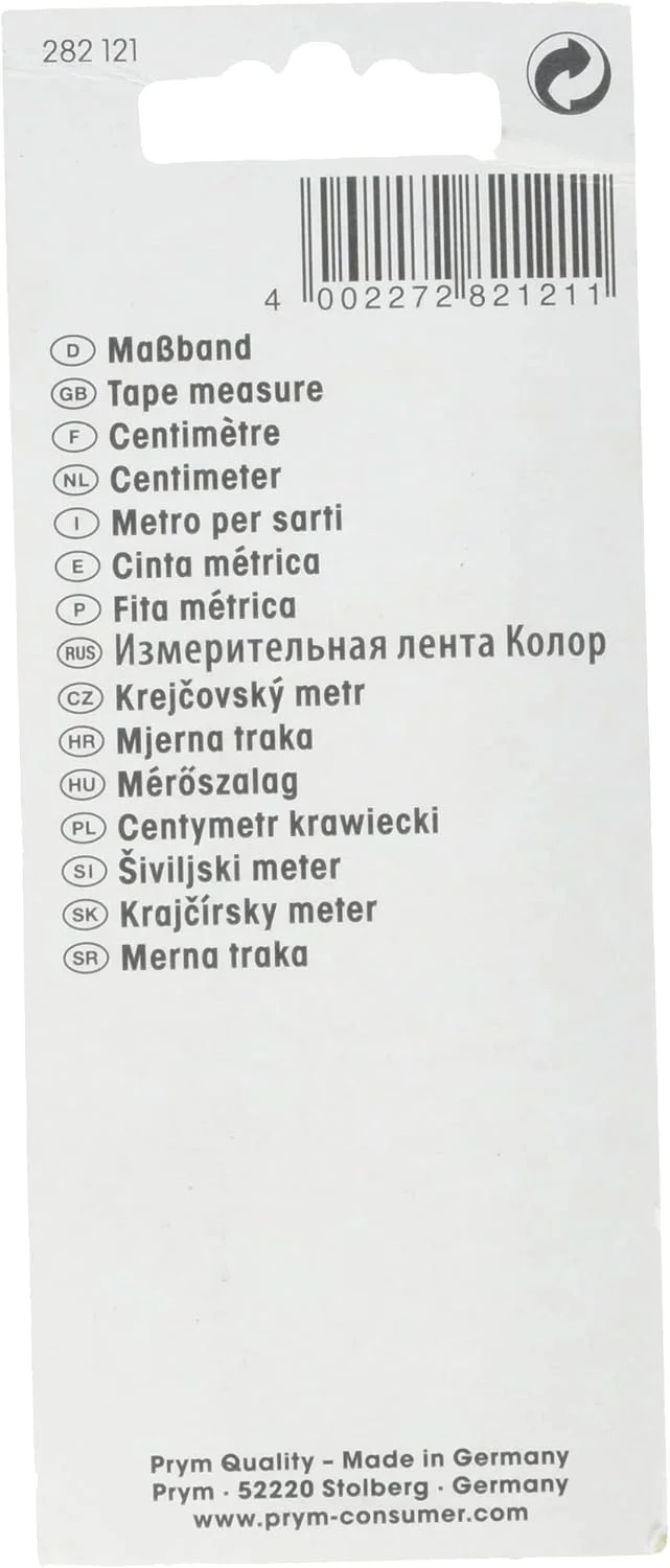 متر خیاطی رنگی پریم 150 سانتی متر