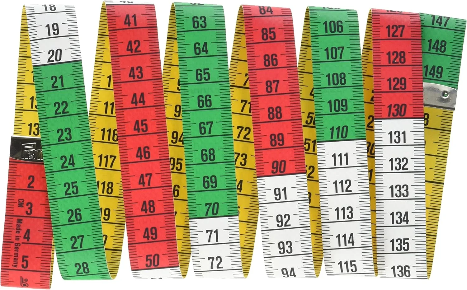 متر خیاطی رنگی پریم 150 سانتی متر
