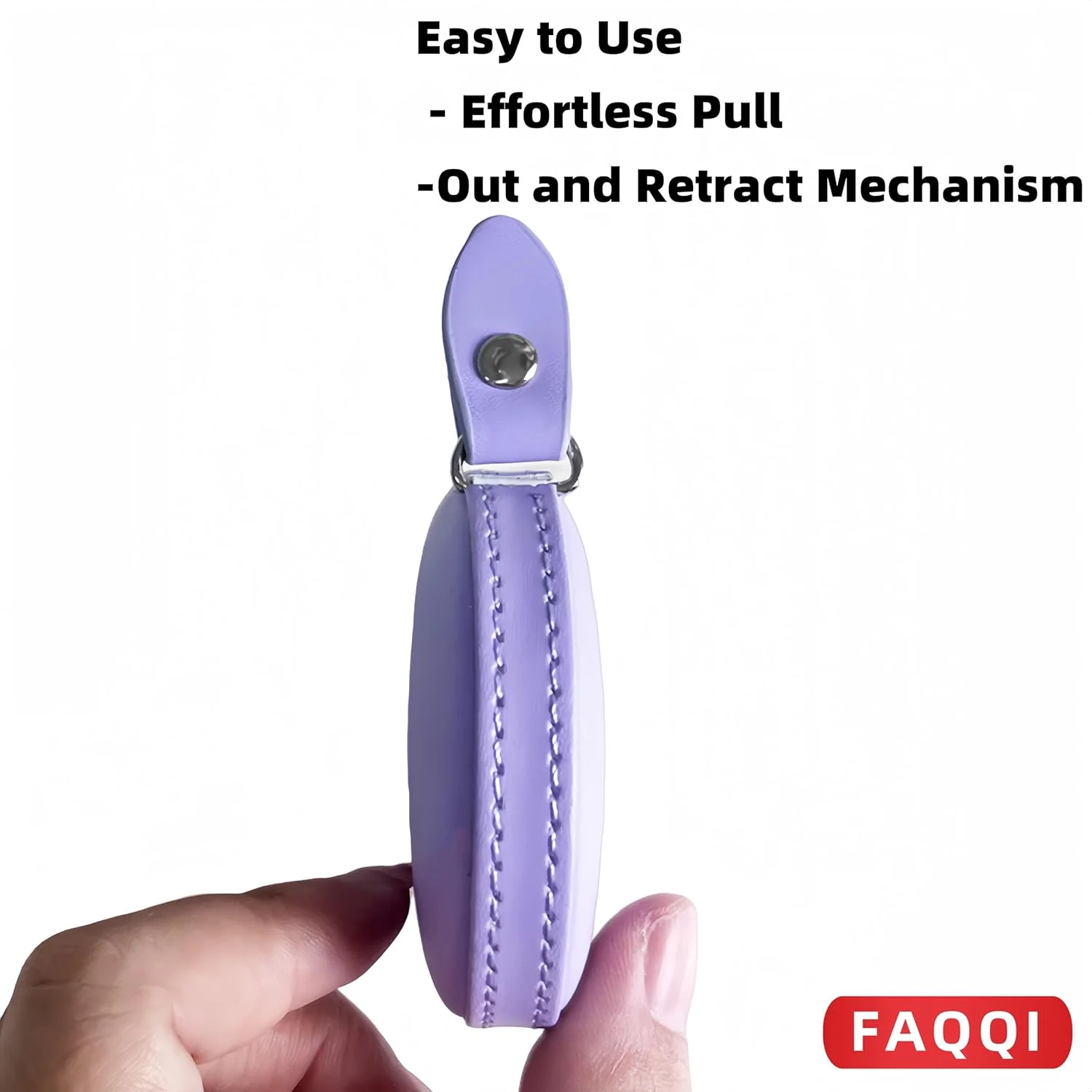 متر خیاطی جمع شونده بنفش - کوچک، جمع و جور، متر دو طرفه برای خیاطی، کاردستی و اندازه گیری تناسب اندام - 60 اینچ / 150 سانتی متر متر خیاطی جمع شونده بنفش - کوچک، جمع و جور، متر دو طرفه برای خیاطی، کاردستی و اندازه گیری تناسب اندام - 60 اینچ / 150 سانتی متر