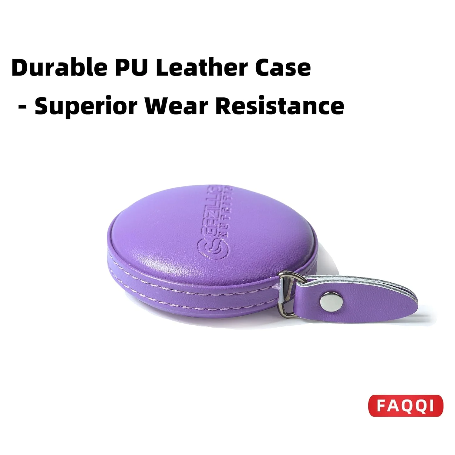 متر خیاطی جمع شونده بنفش - کوچک، جمع و جور، متر دو طرفه برای خیاطی، کاردستی و اندازه گیری تناسب اندام - 60 اینچ / 150 سانتی متر متر خیاطی جمع شونده بنفش - کوچک، جمع و جور، متر دو طرفه برای خیاطی، کاردستی و اندازه گیری تناسب اندام - 60 اینچ / 150 سانتی متر