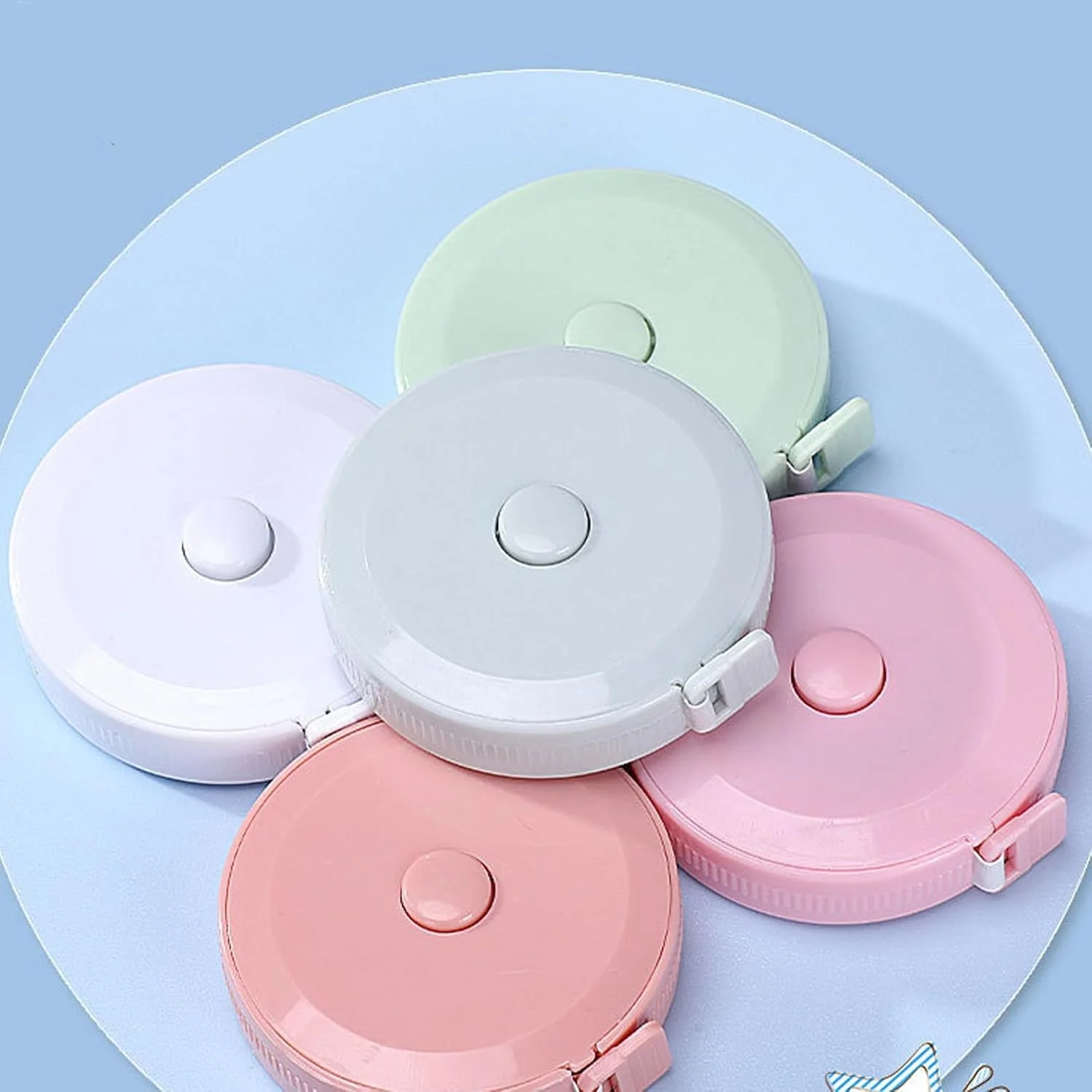 متر خیاطی نرم جمع شونده 1.5 متری 60 اینچی، متر نواری دو مقیاسی، برای اندازه گیری بدن، خیاطی، پارچه بافی، اندازه گیری های صنایع دستی خانگی (3 عدد B) متر خیاطی نرم جمع شونده 1.5 متری 60 اینچی، متر نواری دو مقیاسی، برای اندازه گیری بدن، خیاطی، پارچه بافی، اندازه گیری های صنایع دستی خانگی (3 عدد B)