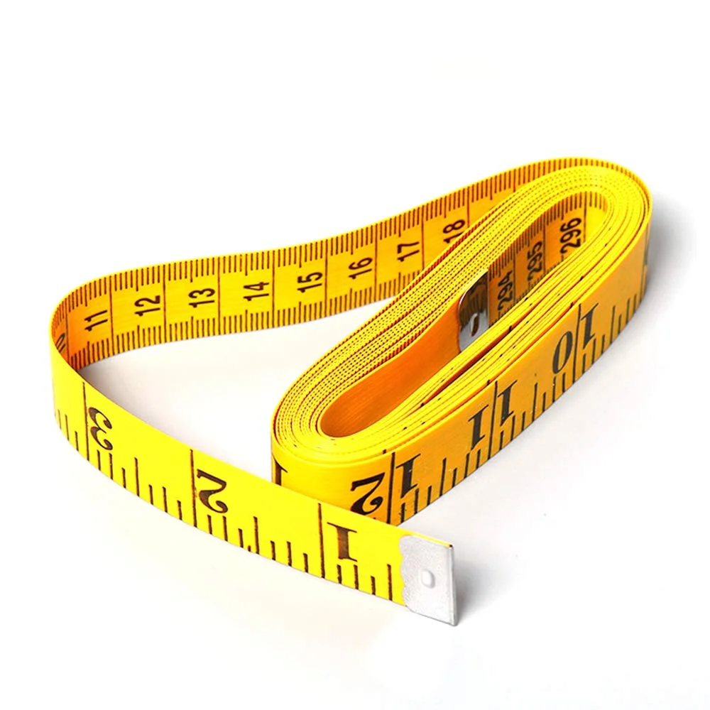 متر خیاطی نرم SEIWEI 3 متری 120 اینچی، متر اندازه گیری بدن، خط کش انعطاف پذیر برای خیاطی، پارچه، خط کش تخت