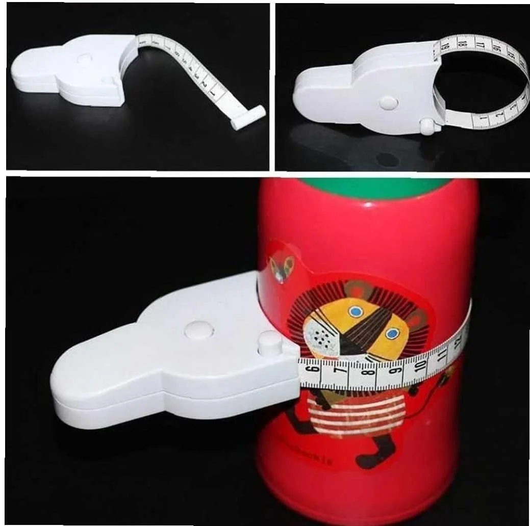 1 عدد متر خیاطی خود جمع شونده 150 سانتی متر / 60 اینچ، ابزار اندازه گیری دور کمر و بدن، خط کش دایره ای تلسکوپی اتوماتیک 1 عدد متر خیاطی خود جمع شونده 150 سانتی متر / 60 اینچ، ابزار اندازه گیری دور کمر و بدن، خط کش دایره ای تلسکوپی اتوماتیک