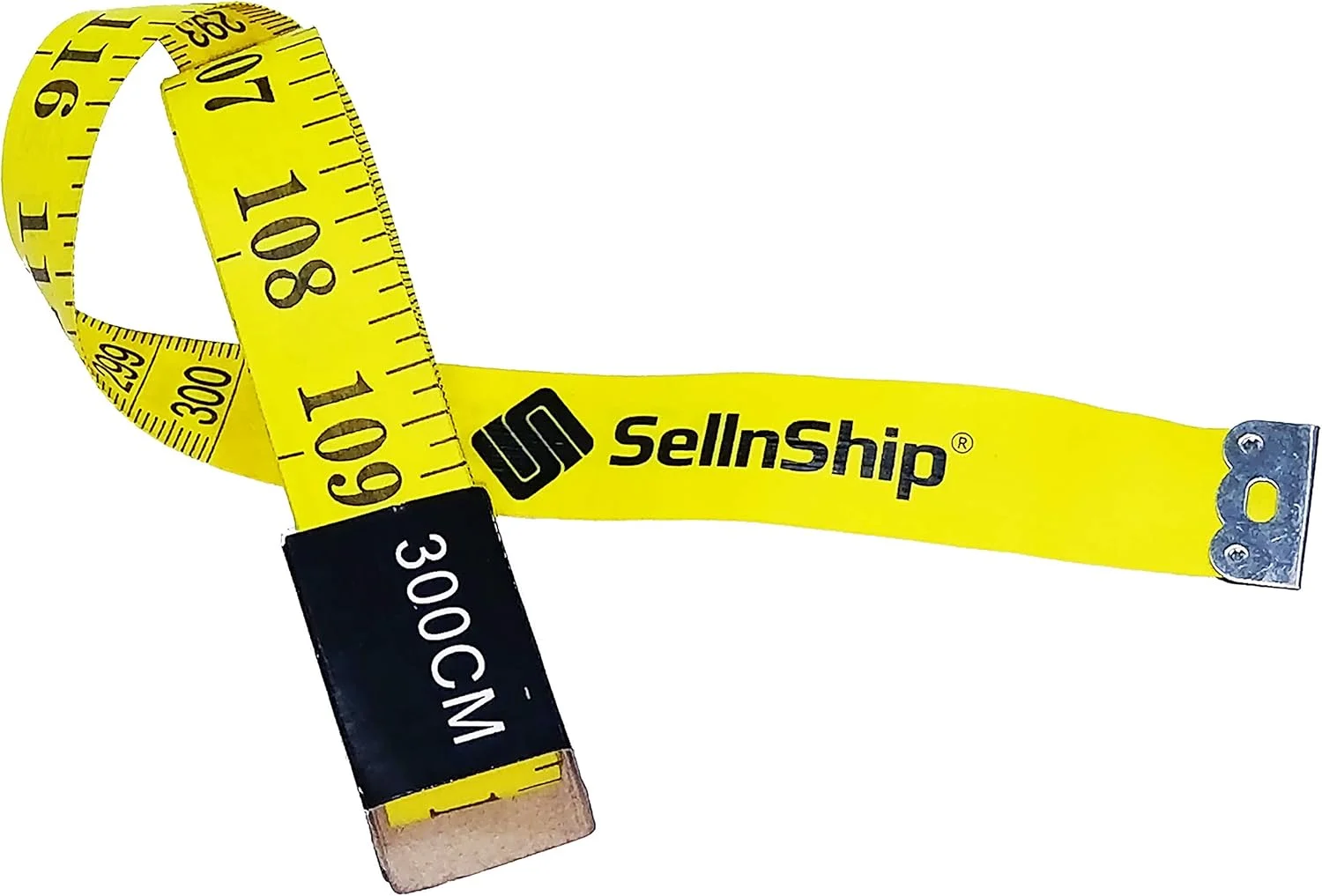 نوار اندازه گیری خیاطی نرم و انعطاف پذیر فایبرگلاس SellnShip، 300 سانتی متر، مقیاس خط کش 120 اینچی (زرد، 1 عدد) نوار اندازه گیری خیاطی نرم و انعطاف پذیر فایبرگلاس SellnShip، 300 سانتی متر، مقیاس خط کش 120 اینچی (زرد، 1 عدد)