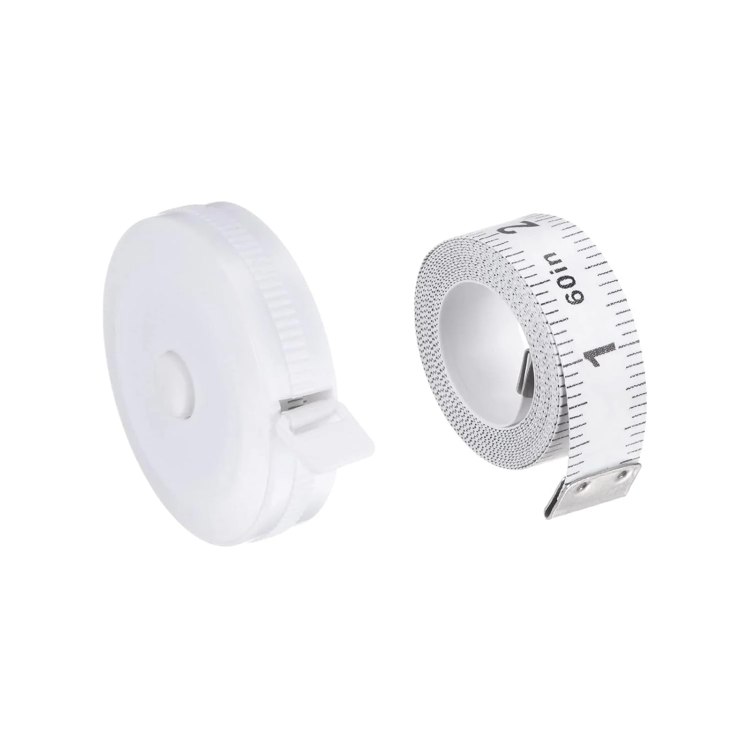 مجموعه 2 عددی متر خیاطی نرم سورسیینگ مپ، 200 سانتی متری، دو طرفه، جمع شونده، خط کش اندازه گیری برای پارچه، ابزار خیاطی، صورتی روشن و سفید مجموعه 2 عددی متر خیاطی نرم سورسیینگ مپ، 200 سانتی متری، دو طرفه، جمع شونده، خط کش اندازه گیری برای پارچه، ابزار خیاطی، صورتی روشن و سفید