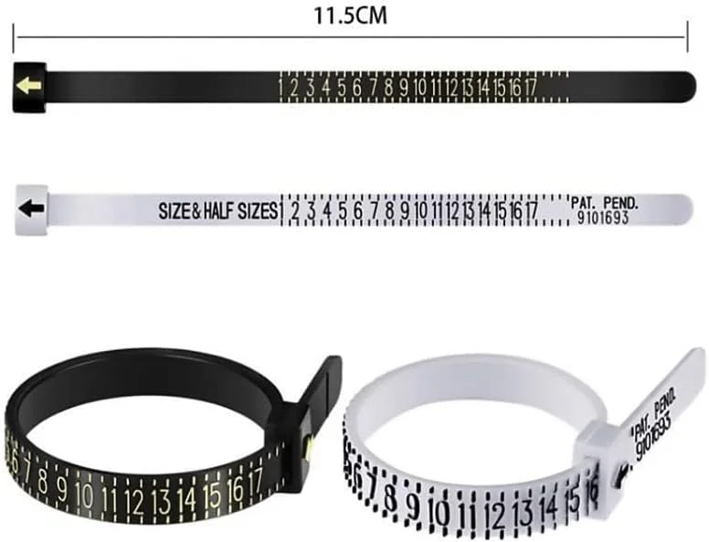 ابزار اندازه گیری سایز انگشت SOLDOUT، نوار اندازه گیری دور انگشت، لوازم جانبی جواهرات