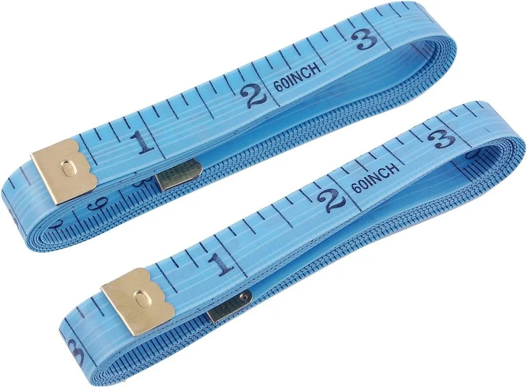 Aexit 2 عدد (قطعات استاندارد) خیاطی خیاط آبی آسمانی فایبرگلاس نرم انعطاف پذیر نوار اندازه گیری (91ry863qf323) اندازه 1.5 متر Aexit 2 عدد (قطعات استاندارد) خیاطی خیاط آبی آسمانی فایبرگلاس نرم انعطاف پذیر نوار اندازه گیری (91ry863qf323) اندازه 1.5 متر