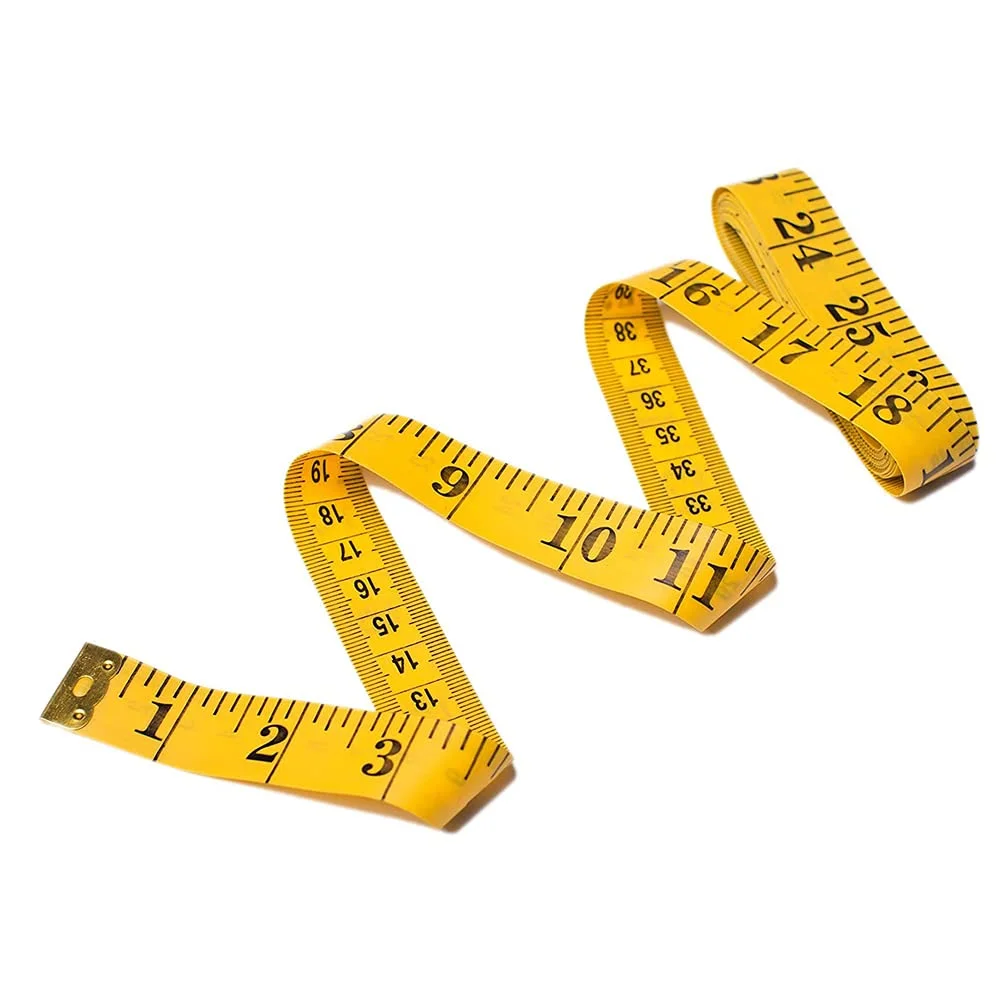 تیاردی 4 عدد نوار اندازه گیری جیبی 300 سانتی متری 120 اینچی، نوار اندازه گیری نرم مقیاس دوگانه، خط کش انعطاف پذیر برای خیاطی، اندازه گیری بدن پارچه - زرد تیاردی 4 عدد نوار اندازه گیری جیبی 300 سانتی متری 120 اینچی، نوار اندازه گیری نرم مقیاس دوگانه، خط کش انعطاف پذیر برای خیاطی، اندازه گیری بدن پارچه - زرد