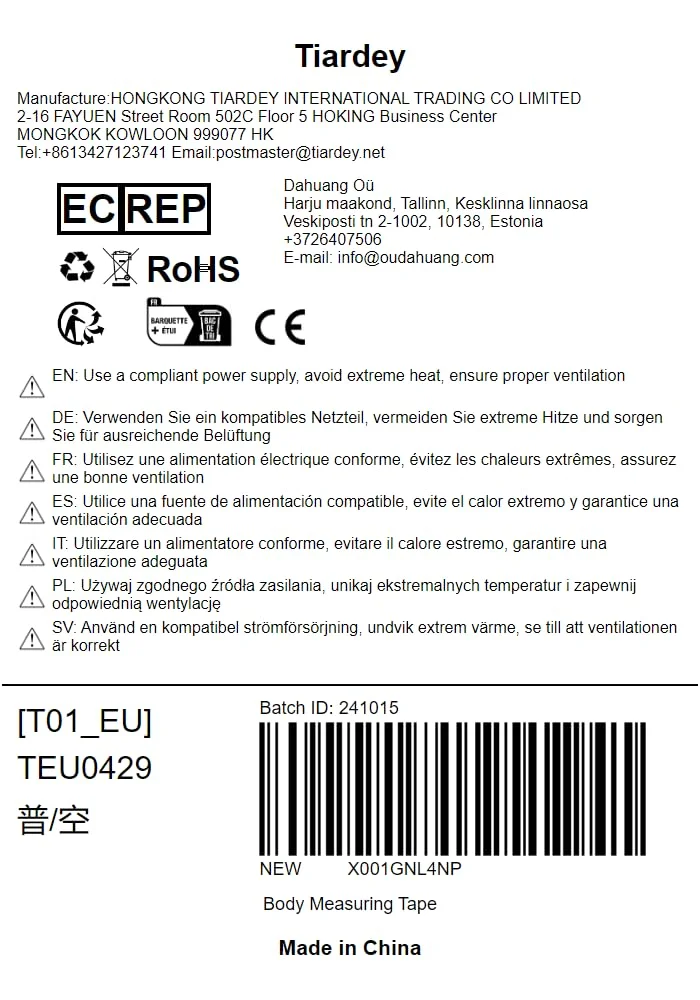 تیاردی 4 عدد نوار اندازه گیری جیبی 300 سانتی متری 120 اینچی، نوار اندازه گیری نرم مقیاس دوگانه، خط کش انعطاف پذیر برای خیاطی، اندازه گیری بدن پارچه - زرد تیاردی 4 عدد نوار اندازه گیری جیبی 300 سانتی متری 120 اینچی، نوار اندازه گیری نرم مقیاس دوگانه، خط کش انعطاف پذیر برای خیاطی، اندازه گیری بدن پارچه - زرد