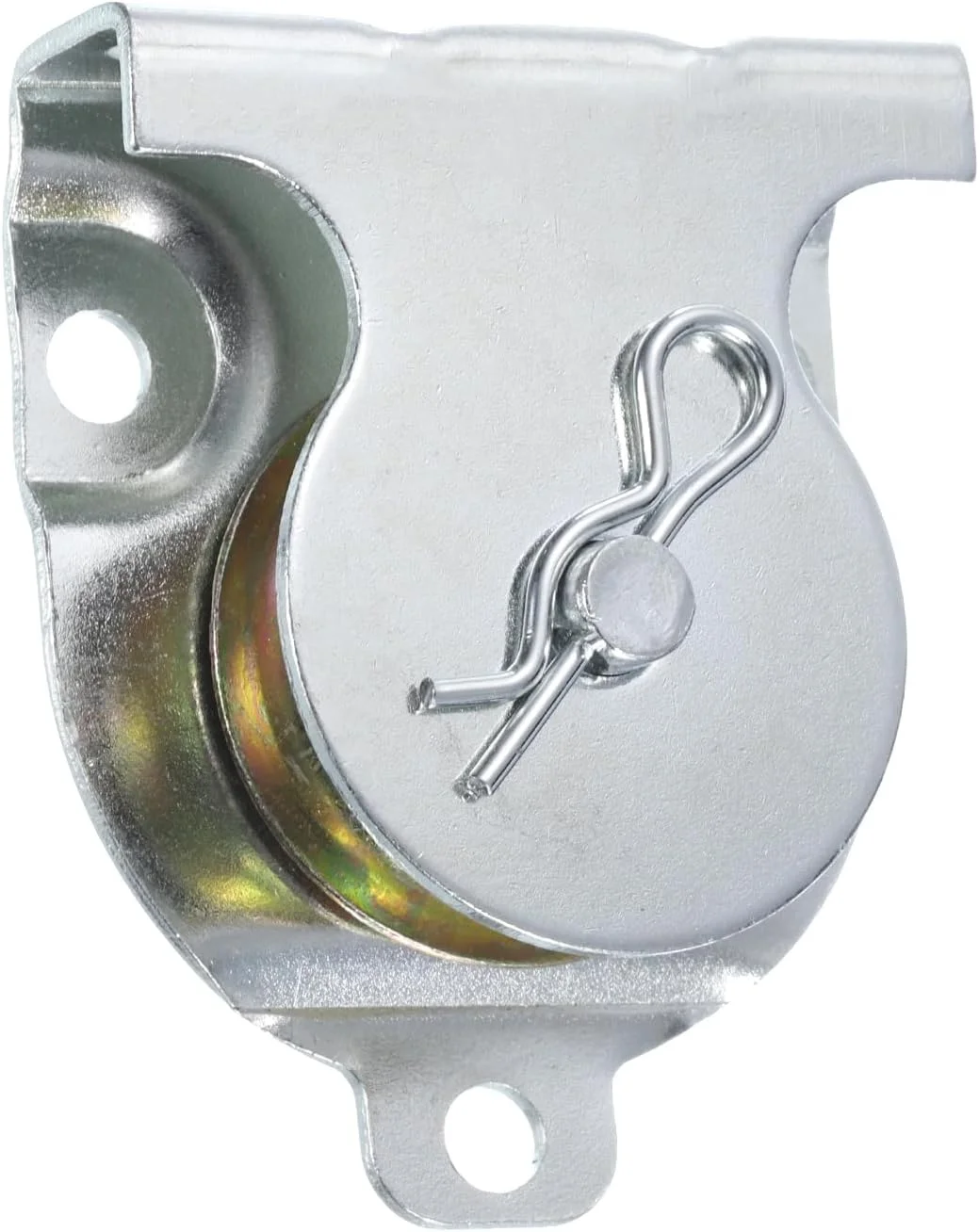 قرقره تکی 84 میلی‌متری یوایکسسل، چرخ کشش سیم آویز آهنی، قرقره غلتکی سیم بکسل با روکش روی