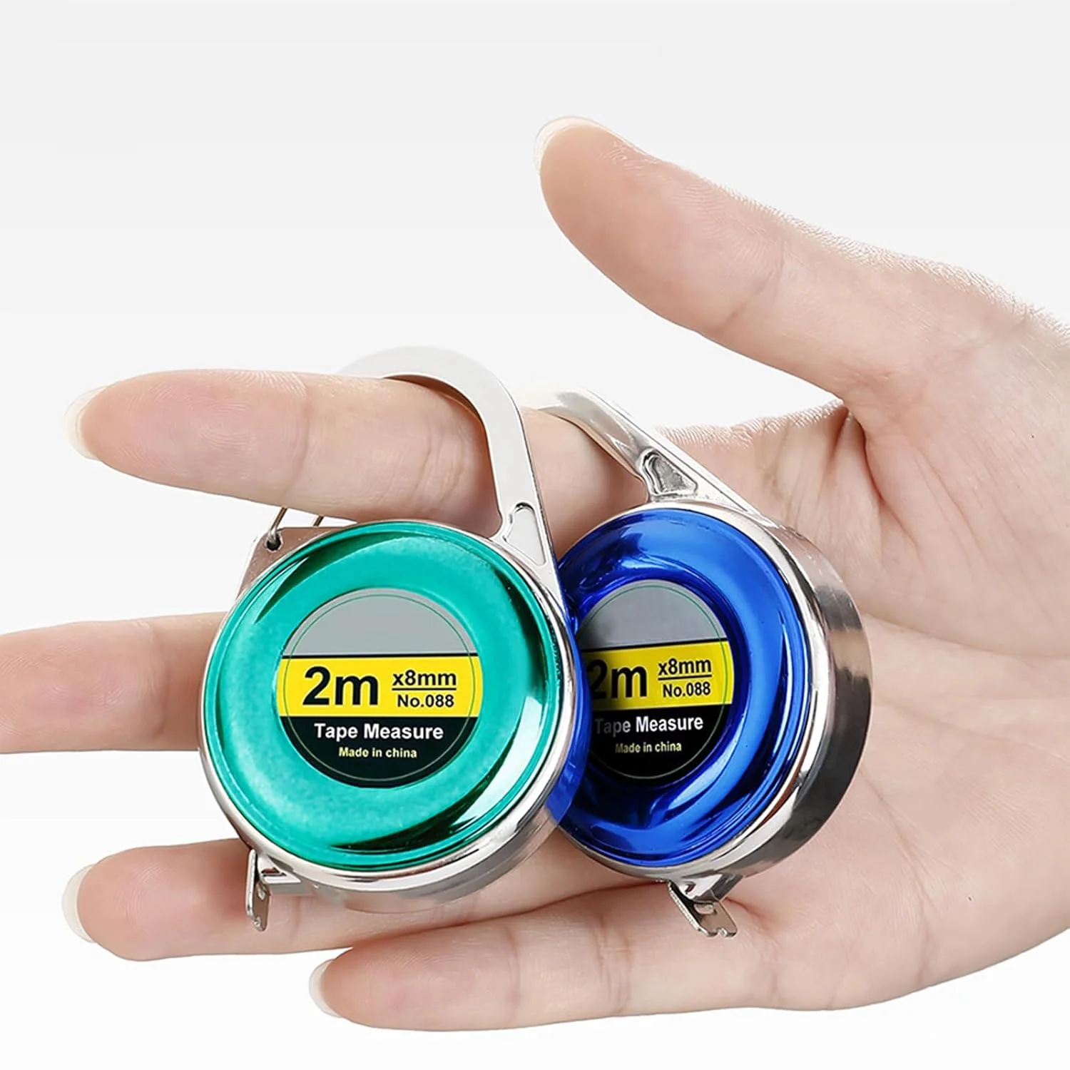 متر خیاطی جمع شونده XROLAND، نوار اندازه گیری نرم جمع شونده برای پارچه بدن، خیاطی، پارچه، بافندگی، صنایع دستی، نوار ضد آب (79 اینچ) متر خیاطی جمع شونده XROLAND، نوار اندازه گیری نرم جمع شونده برای پارچه بدن، خیاطی، پارچه، بافندگی، صنایع دستی، نوار ضد آب (79 اینچ)