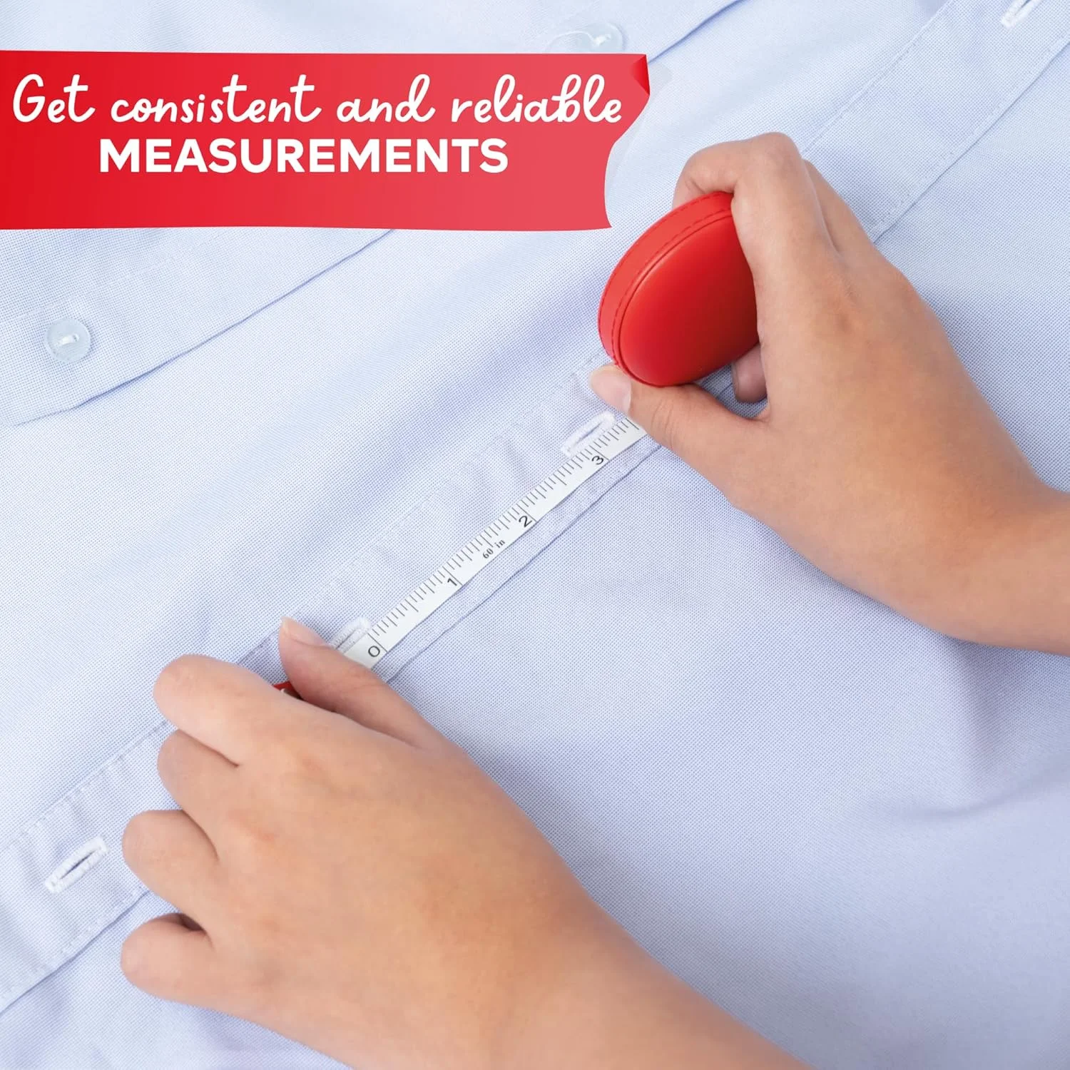 متر خیاطی جمع شونده XFasten، بسته 3 عددی متر 1.5 متری 60 اینچی برای خیاطی، بافندگی، قلاب بافی، متر اندازه گیری دور کمر برای کاهش وزن، متر جیبی کوچک قرمز برای بدن متر خیاطی جمع شونده XFasten، بسته 3 عددی متر 1.5 متری 60 اینچی برای خیاطی، بافندگی، قلاب بافی، متر اندازه گیری دور کمر برای کاهش وزن، متر جیبی کوچک قرمز برای بدن