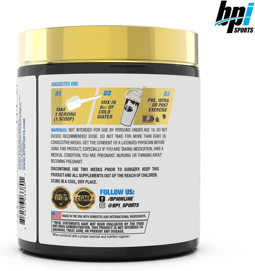 پودر بی سی ای ای BPI Sports Better Best BCAA - آمینو اسیدهای همه کاره، سیترولین و MCT - مکمل قبل از تمرین برای عضله سازی بدون چربی، ریکاوری عضلات و متابولیسم - 30 سروینگ 330 گرم (یخ هندوانه) پودر بی سی ای ای BPI Sports Better Best BCAA - آمینو اسیدهای همه کاره، سیترولین و MCT - مکمل قبل از تمرین برای عضله سازی بدون چربی، ریکاوری عضلات و متابولیسم - 30 سروینگ 330 گرم (یخ هندوانه)