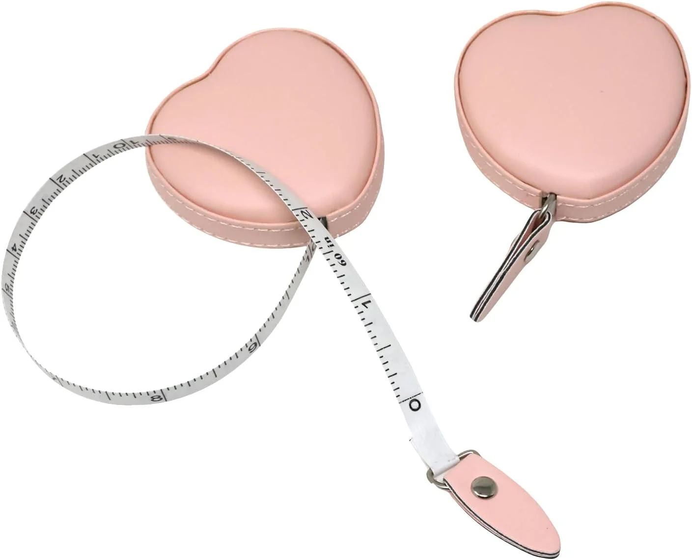 یوئتون بسته 2 عددی متر خیاطی 150 سانتی متری، متر نواری بدنه، طرح قلب صورتی، چرمی، جمع شونده، دو طرفه، مناسب خیاطی، اندازه گیری پزشکی و اندام یوئتون بسته 2 عددی متر خیاطی 150 سانتی متری، متر نواری بدنه، طرح قلب صورتی، چرمی، جمع شونده، دو طرفه، مناسب خیاطی، اندازه گیری پزشکی و اندام