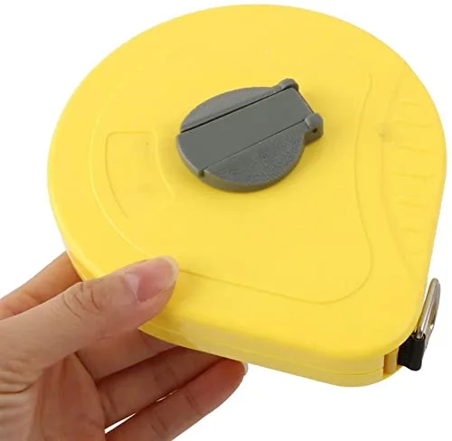 XYWHPGV ابزار اندازه گیری خیاطی جمع شونده خانگی با پوسته پلاستیکی نوار رولی 20 متری زرد XYWHPGV ابزار اندازه گیری خیاطی جمع شونده خانگی با پوسته پلاستیکی نوار رولی 20 متری زرد