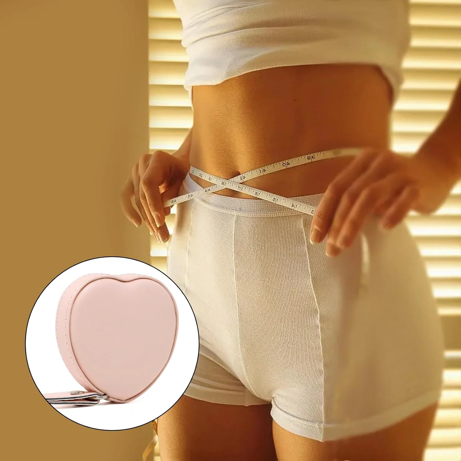 یوئتون بسته 2 عددی متر خیاطی 150 سانتی متری، متر نواری بدنه، طرح قلب صورتی، چرمی، جمع شونده، دو طرفه، مناسب خیاطی، اندازه گیری پزشکی و اندام یوئتون بسته 2 عددی متر خیاطی 150 سانتی متری، متر نواری بدنه، طرح قلب صورتی، چرمی، جمع شونده، دو طرفه، مناسب خیاطی، اندازه گیری پزشکی و اندام