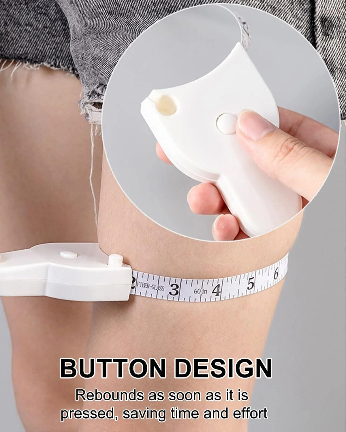 مجموعه متر خیاطی جمع شونده ZEXIJOW - 3 متری، 150 سانتی متر، طراحی فشرده و ارگونومیک، متر دقیق اندازه گیری بدن برای تناسب اندام، خیاطی و اندازه گیری های بدن مجموعه متر خیاطی جمع شونده ZEXIJOW - 3 متری، 150 سانتی متر، طراحی فشرده و ارگونومیک، متر دقیق اندازه گیری بدن برای تناسب اندام، خیاطی و اندازه گیری های بدن