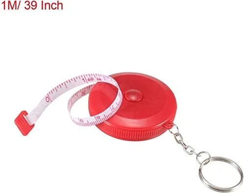 متر خیاطی پارچه ای XYWHPGV برای بدن، 40 اینچ، متریک اینچ، متر نواری جمع شونده نرم دو طرفه برای خیاطی با جاکلیدی، 1 متری، رنگ تصادفی (e876e 5fd53 b0332 4b43e 340c0 cf48d) متر خیاطی پارچه ای XYWHPGV برای بدن، 40 اینچ، متریک اینچ، متر نواری جمع شونده نرم دو طرفه برای خیاطی با جاکلیدی، 1 متری، رنگ تصادفی (e876e 5fd53 b0332 4b43e 340c0 cf48d)