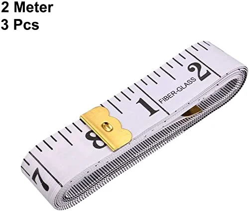 متر خیاطی پارچه ای XYWHPGV برای بدن 79 اینچ متریک اینچ نوار اندازه گیری نرم دو طرفه برای خیاطی 2 متری سفید 3 عددی (71a25 4f75a 17d18 8c206 779ce 1e161 متر خیاطی پارچه ای XYWHPGV برای بدن 79 اینچ متریک اینچ نوار اندازه گیری نرم دو طرفه برای خیاطی 2 متری سفید 3 عددی (71a25 4f75a 17d18 8c206 779ce 1e161