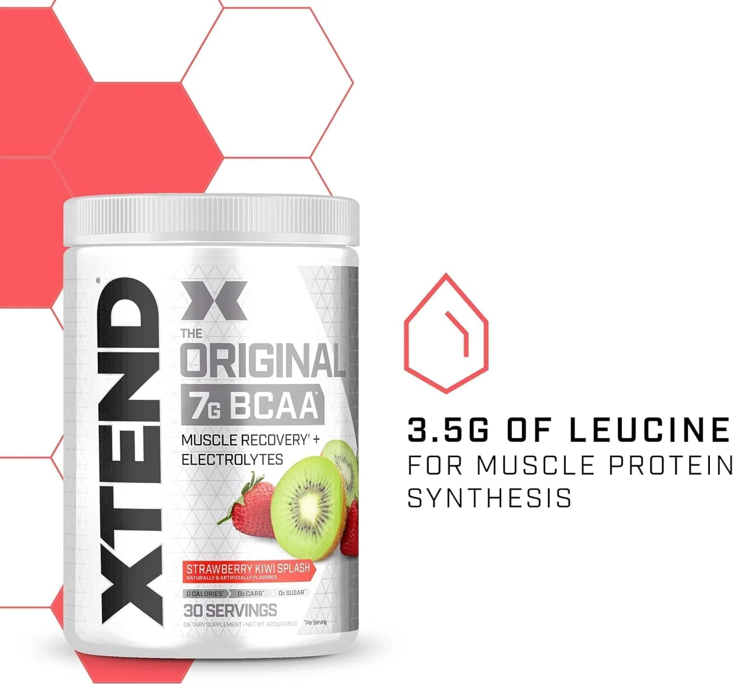 پودر بی سی ای ای اورجینال اکستند با طعم توت فرنگی کیوی - بدون کالری، بدون کربوهیدرات، بدون شکر - نوشیدنی ریکاوری عضلات بعد از تمرین با آمینو اسیدها - 7 گرم بی سی ای ای برای مردان و زنان - 30 سروینگ پودر بی سی ای ای اورجینال اکستند با طعم توت فرنگی کیوی - بدون کالری، بدون کربوهیدرات، بدون شکر - نوشیدنی ریکاوری عضلات بعد از تمرین با آمینو اسیدها - 7 گرم بی سی ای ای برای مردان و زنان - 30 سروینگ