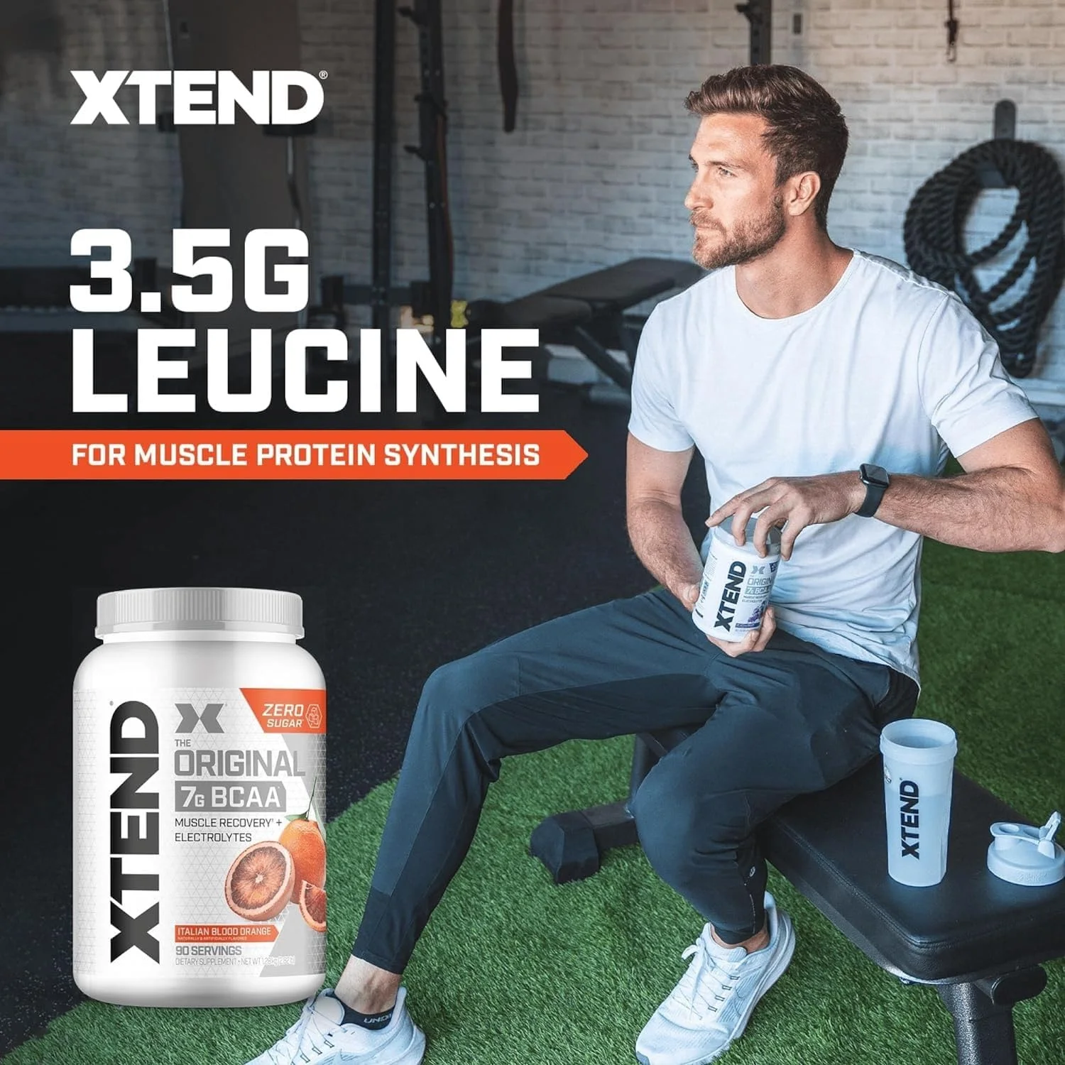 پودر BCAA اورجینال XTEND با طعم پرتقال خونی ایتالیایی - بدون کالری، بدون کربوهیدرات، بدون شکر - نوشیدنی ریکاوری عضلات بعد از تمرین با آمینو اسیدها - 7 گرم BCAA برای مردان و زنان - 90 سروینگ پودر BCAA اورجینال XTEND با طعم پرتقال خونی ایتالیایی - بدون کالری، بدون کربوهیدرات، بدون شکر - نوشیدنی ریکاوری عضلات بعد از تمرین با آمینو اسیدها - 7 گرم BCAA برای مردان و زنان - 90 سروینگ